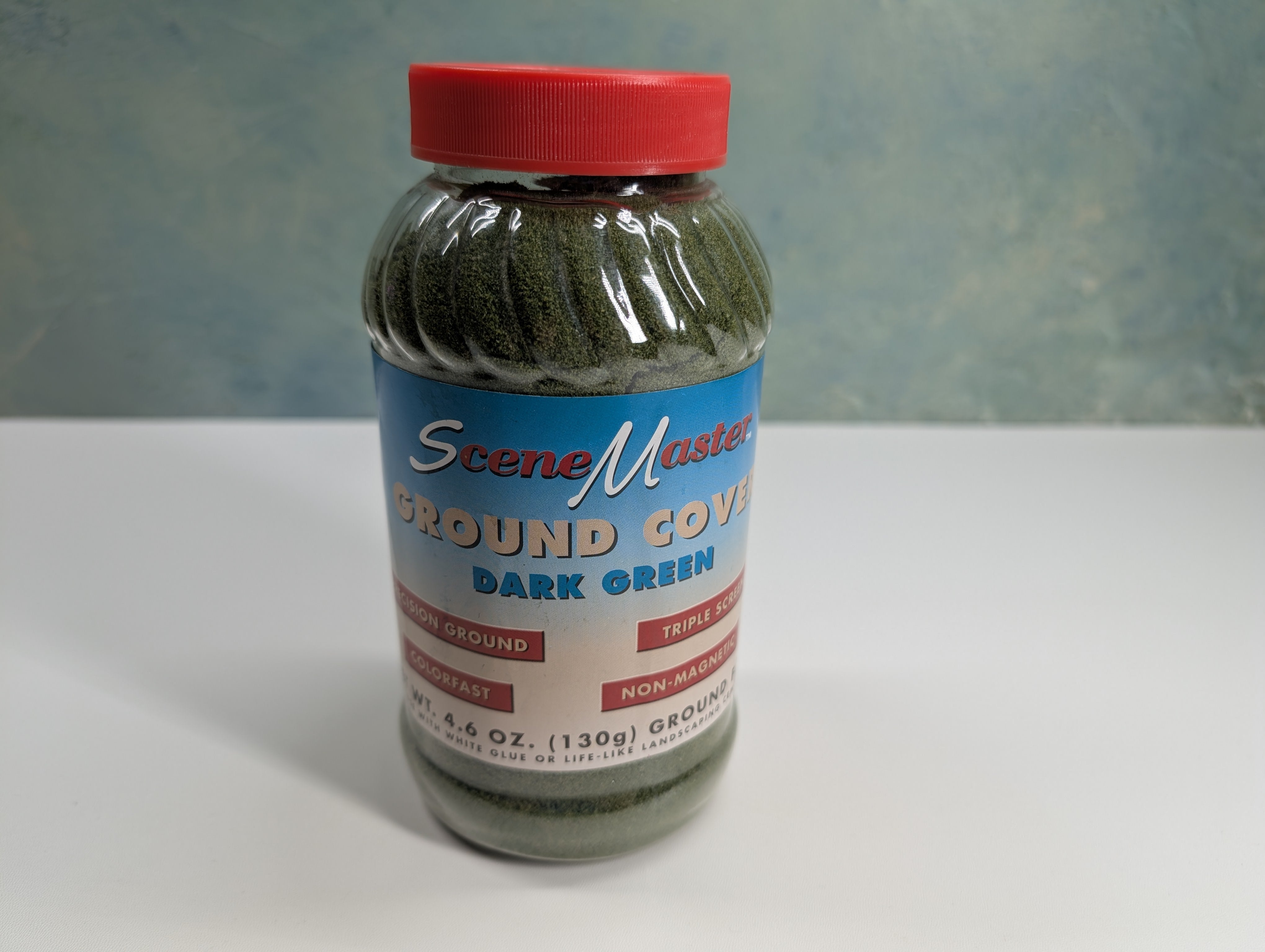 Life-Like 1043 Multi Scale Dark Green Ground Cover, Turf Shaker