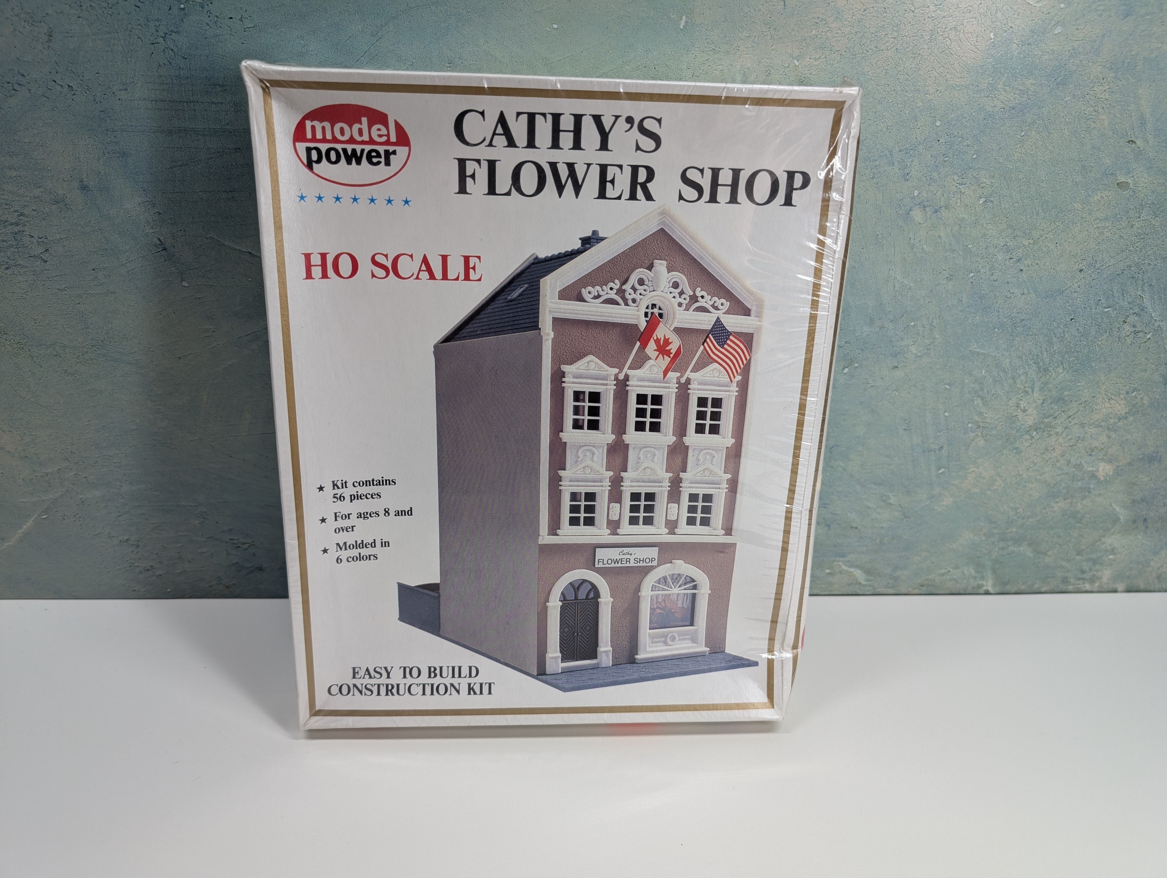 Model Power 545 HO Scale Cathy's Flower Shop (Sealed) KIT