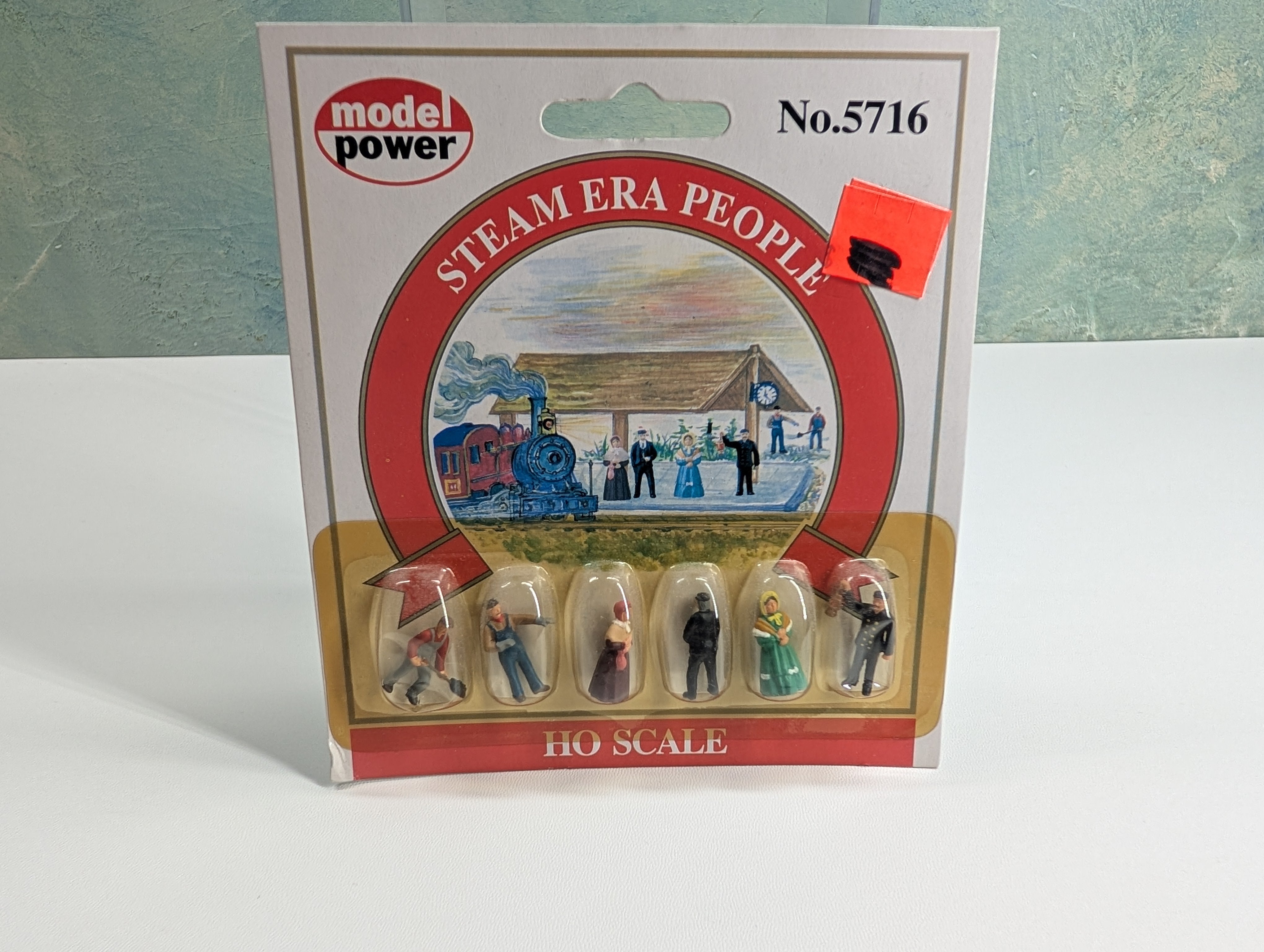 Model Power 5716 HO Scale Steam Era People (6 pcs)