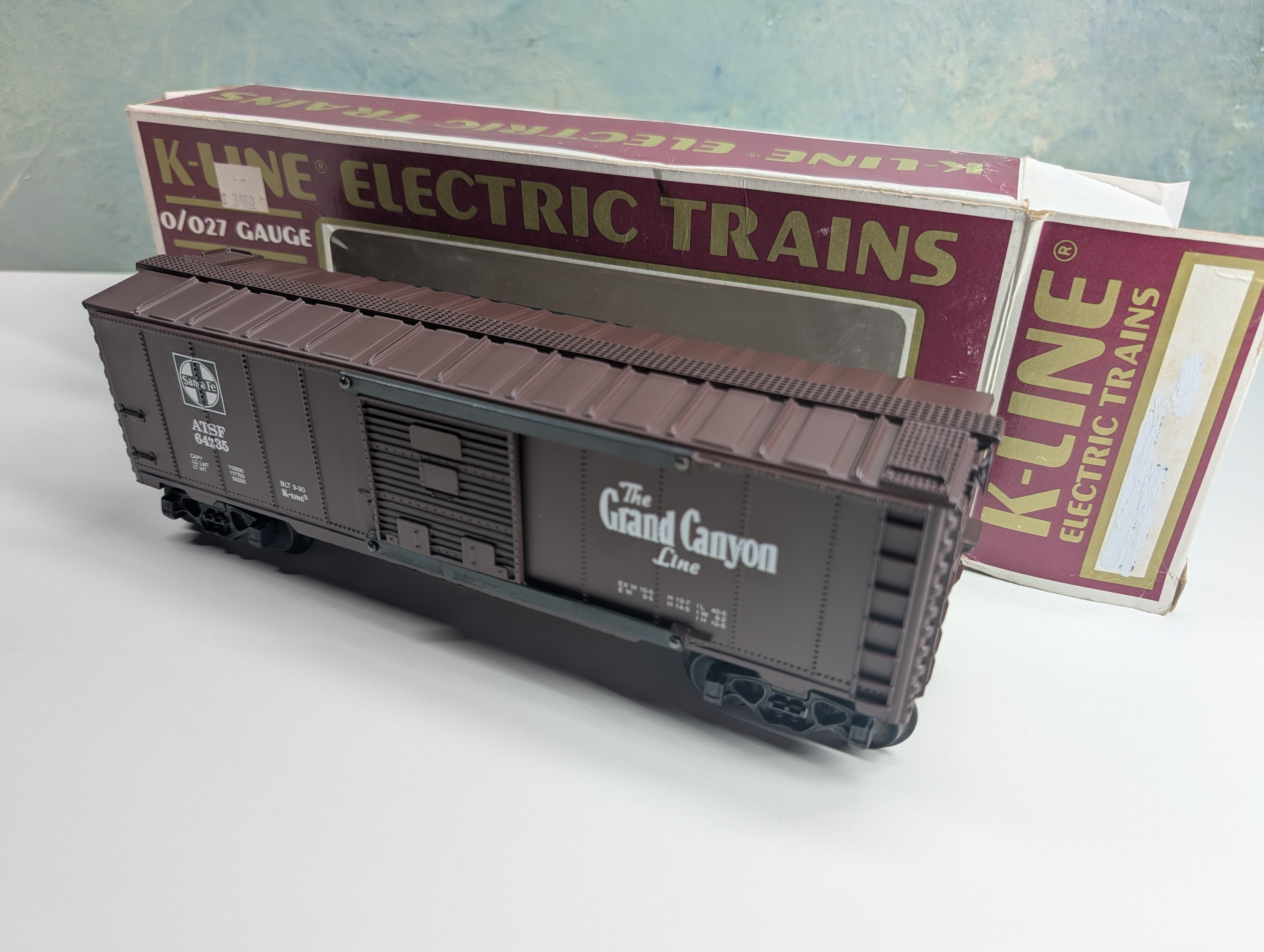 K-Line O O-27 Box Car Santa Fe ATSF #64235