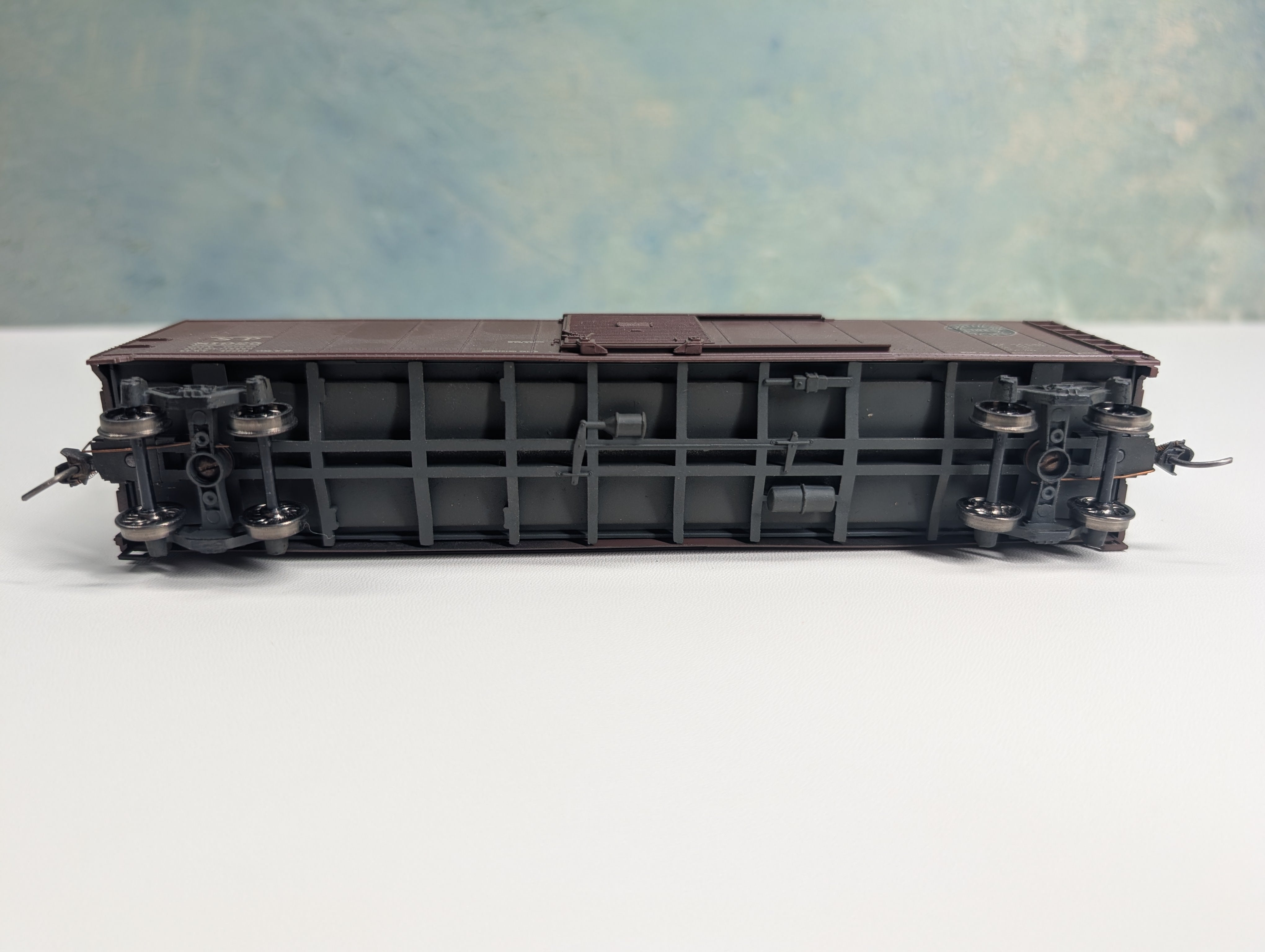 USED Athearn HO Scale 50' Box Car Southern Pacific SP #81925 Weathered w/ Metal Wheels
