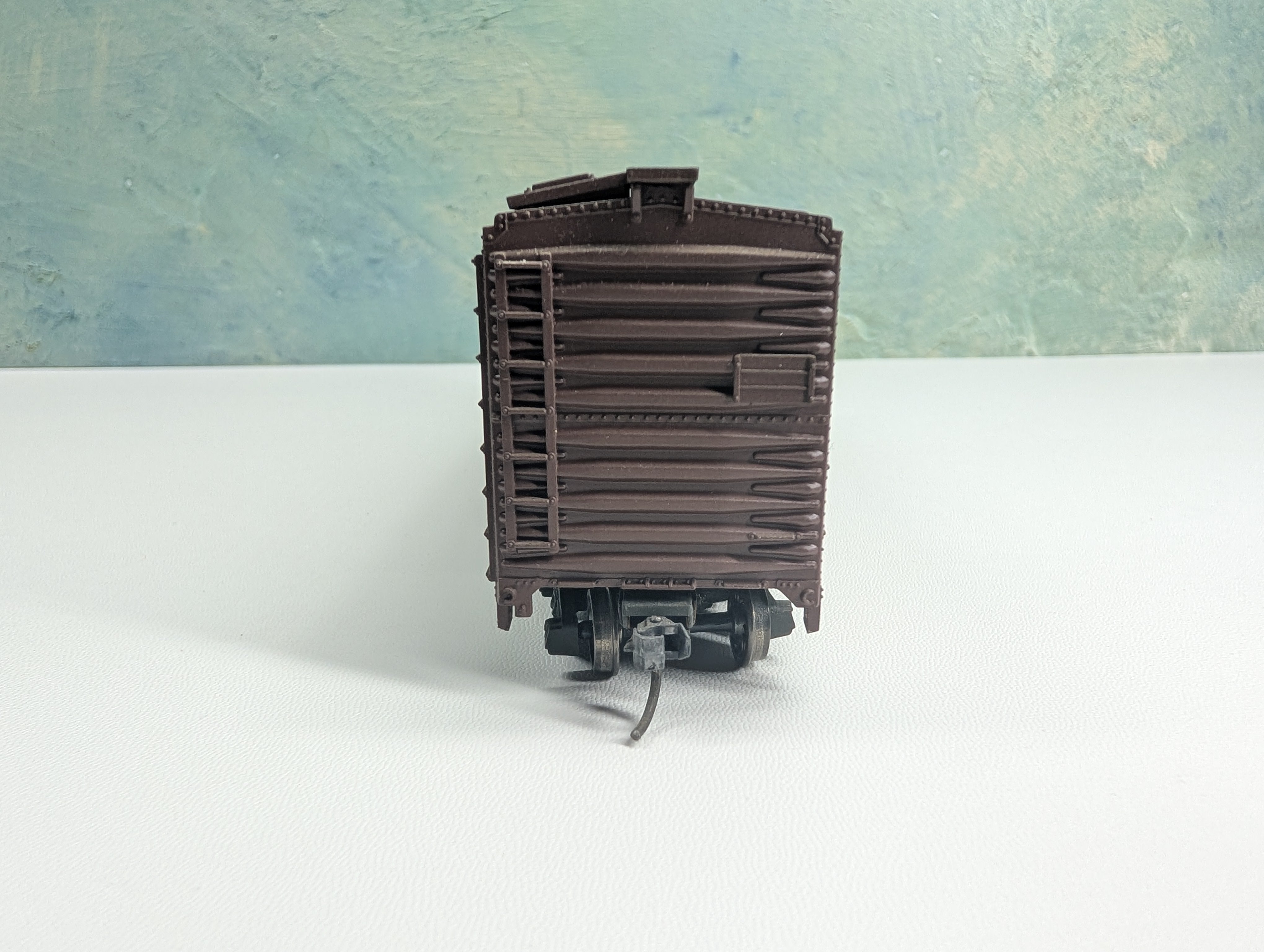 USED Athearn HO Scale 50' Box Car St. Louis Southwestern SSW #46237 Weathered w/ Metal Wheels