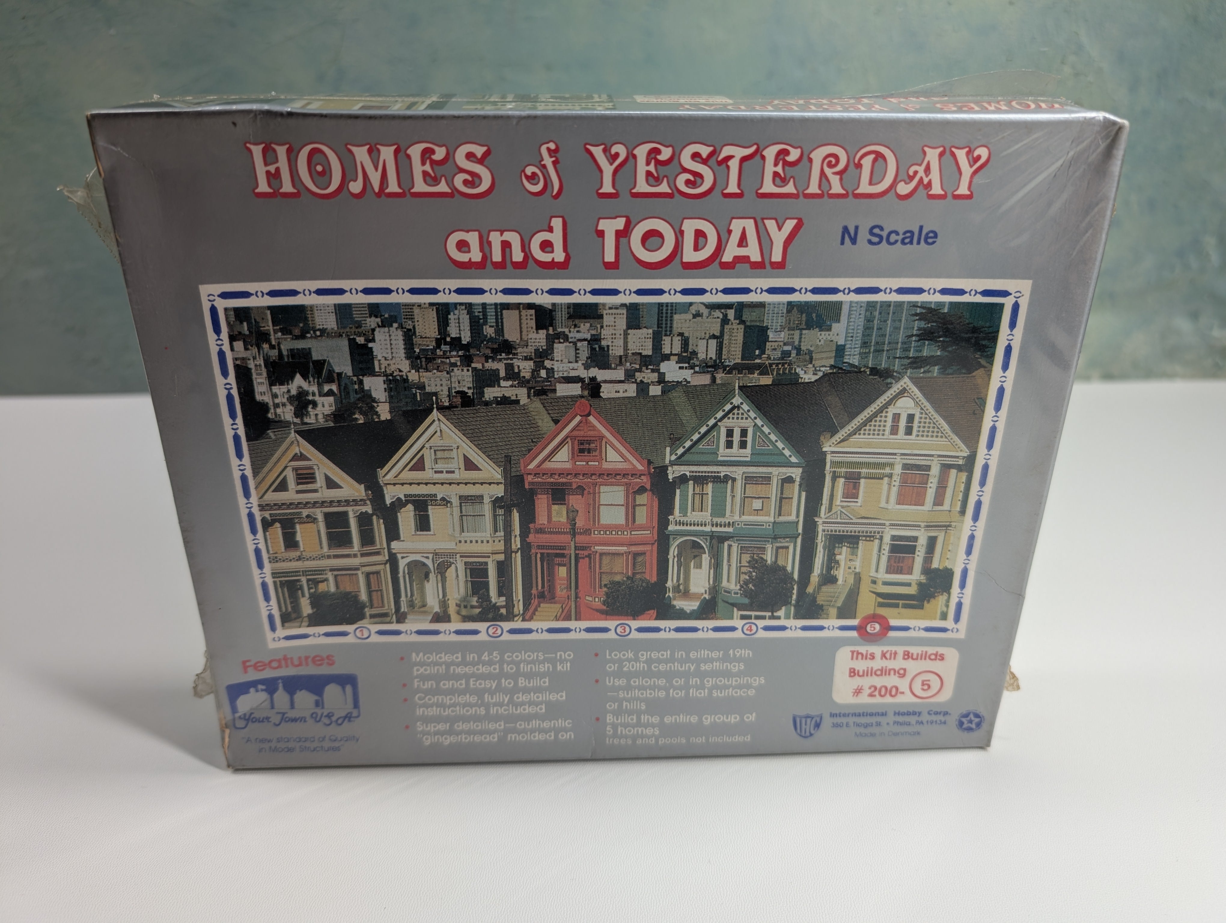 IHC 200-5 N Scale Homes of Yesterday & Today Row Home KIT