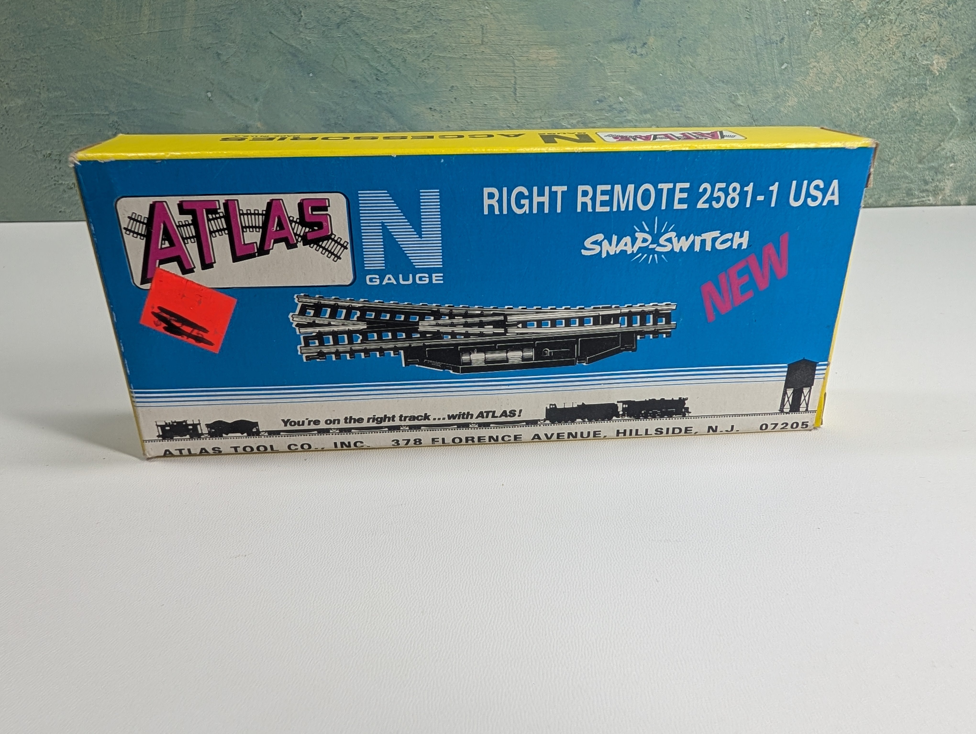 Atlas 248733 N Scale Right Remote Snap-Switch Turnout USA