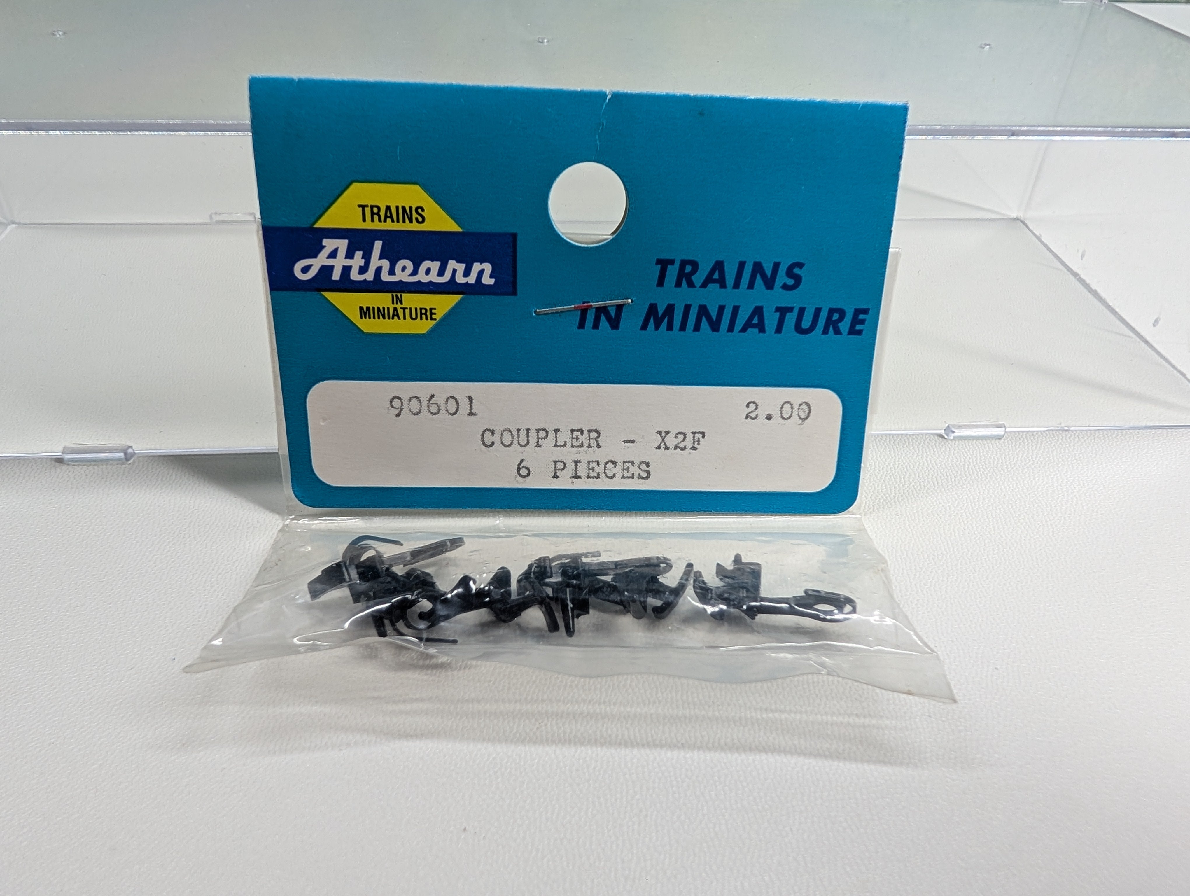 Athearn 90601 HO Scale Horn Hook Couplers X2F (6 pcs)