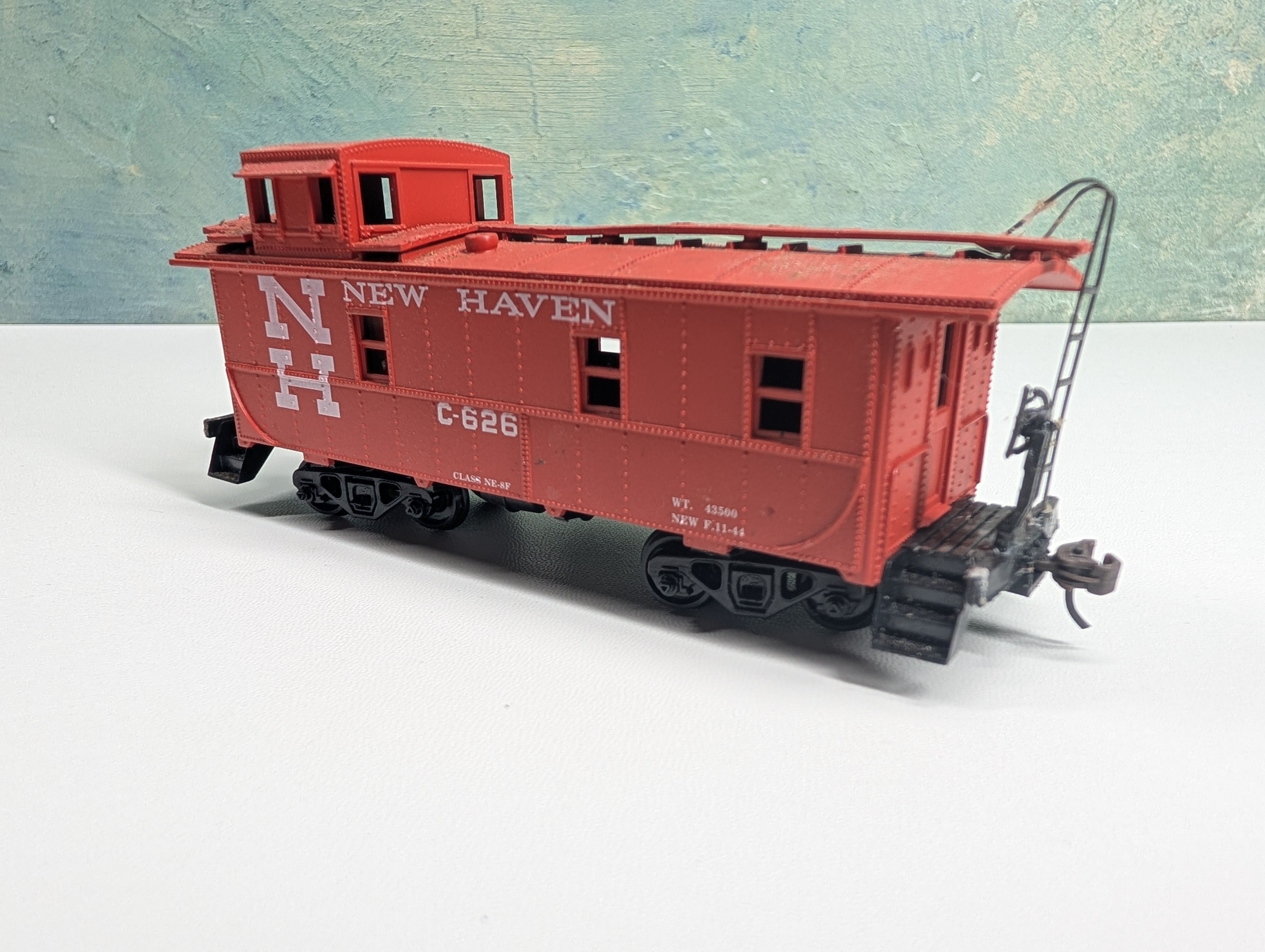 USED Athearn HO Scale Caboose New Haven NH #C-626