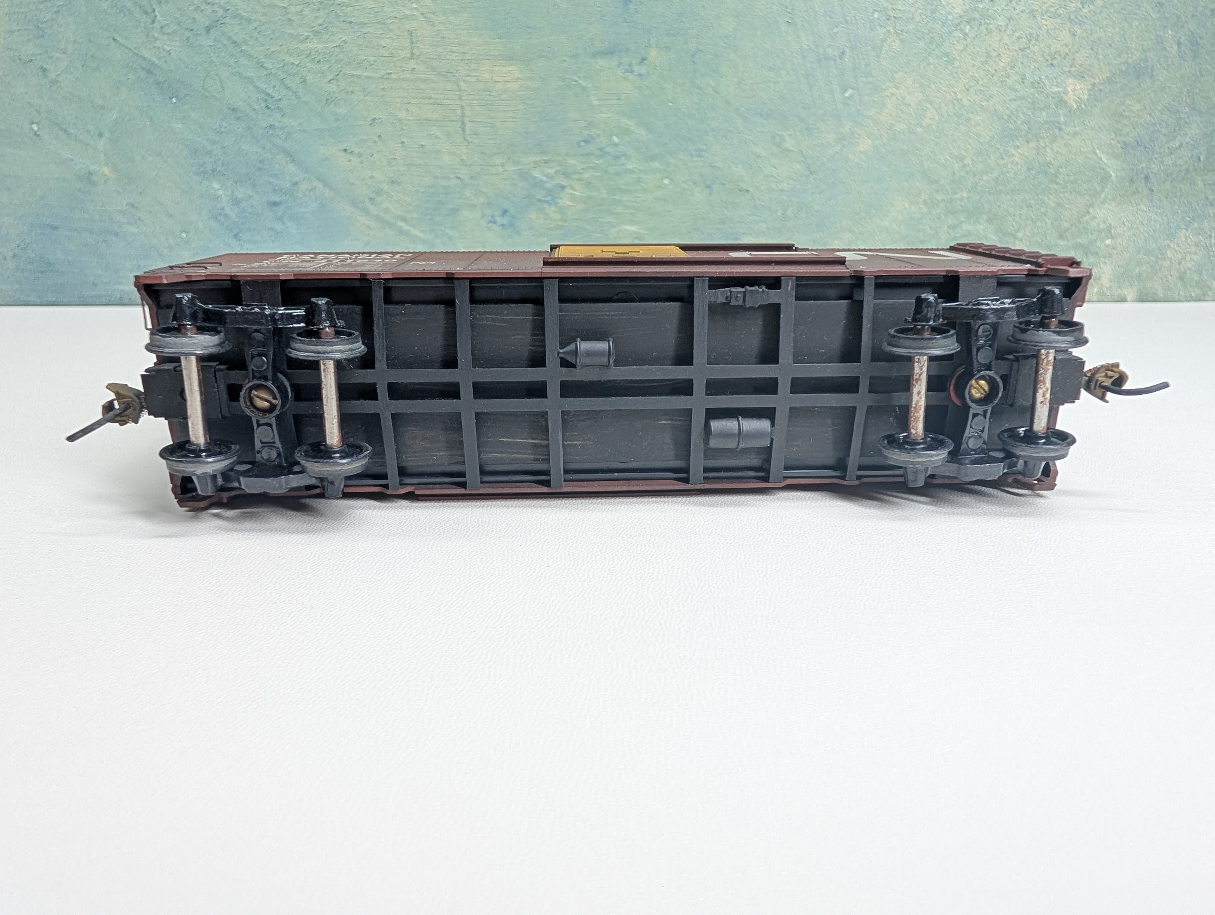 USED Athearn HO Scale 40' Box Car Canadian National CN #411640 Weathered
