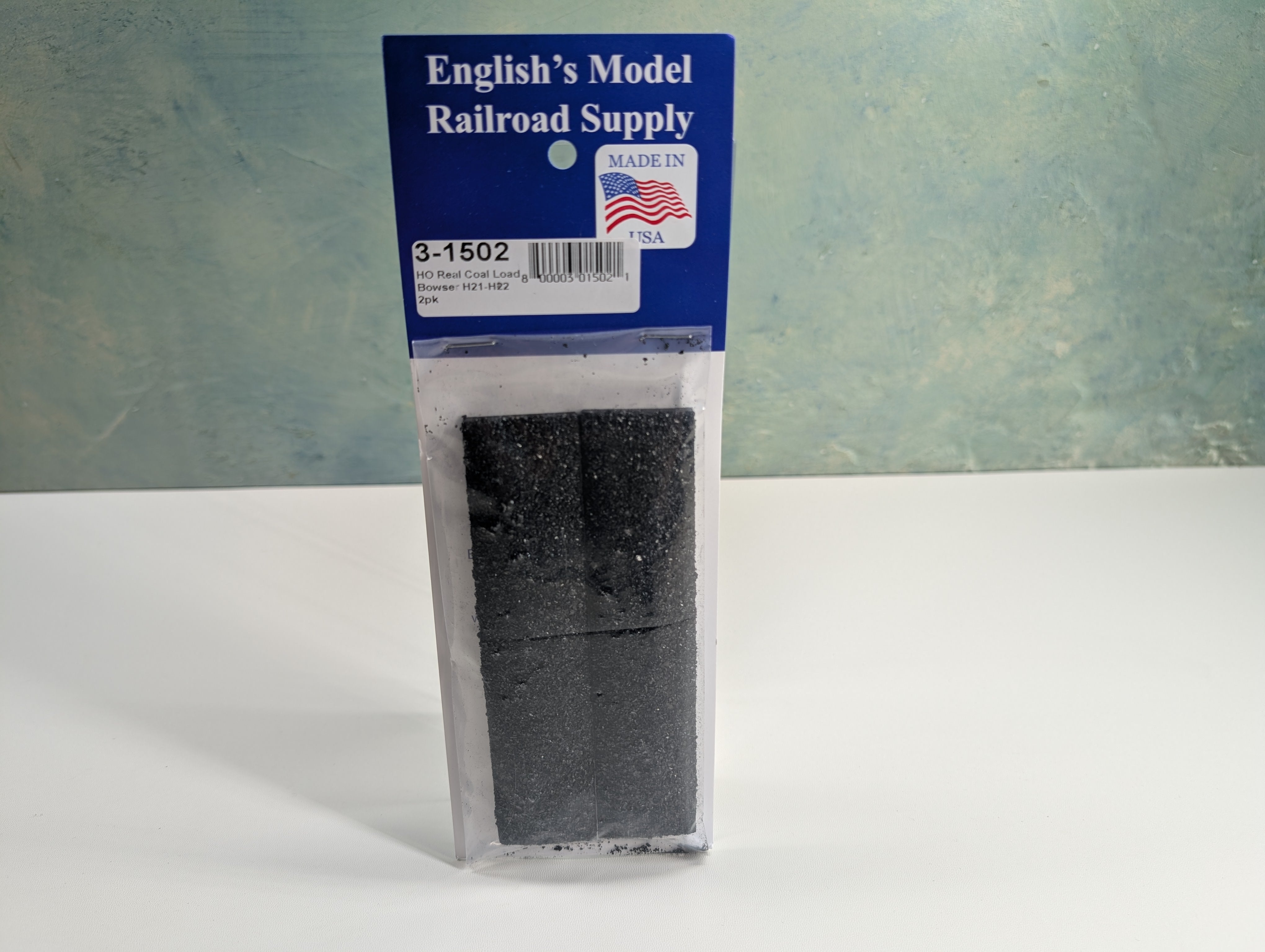 Bowser 31502 HO Scale English Coal Load for Bowser H-21, H22 Hopper (2 pcs)