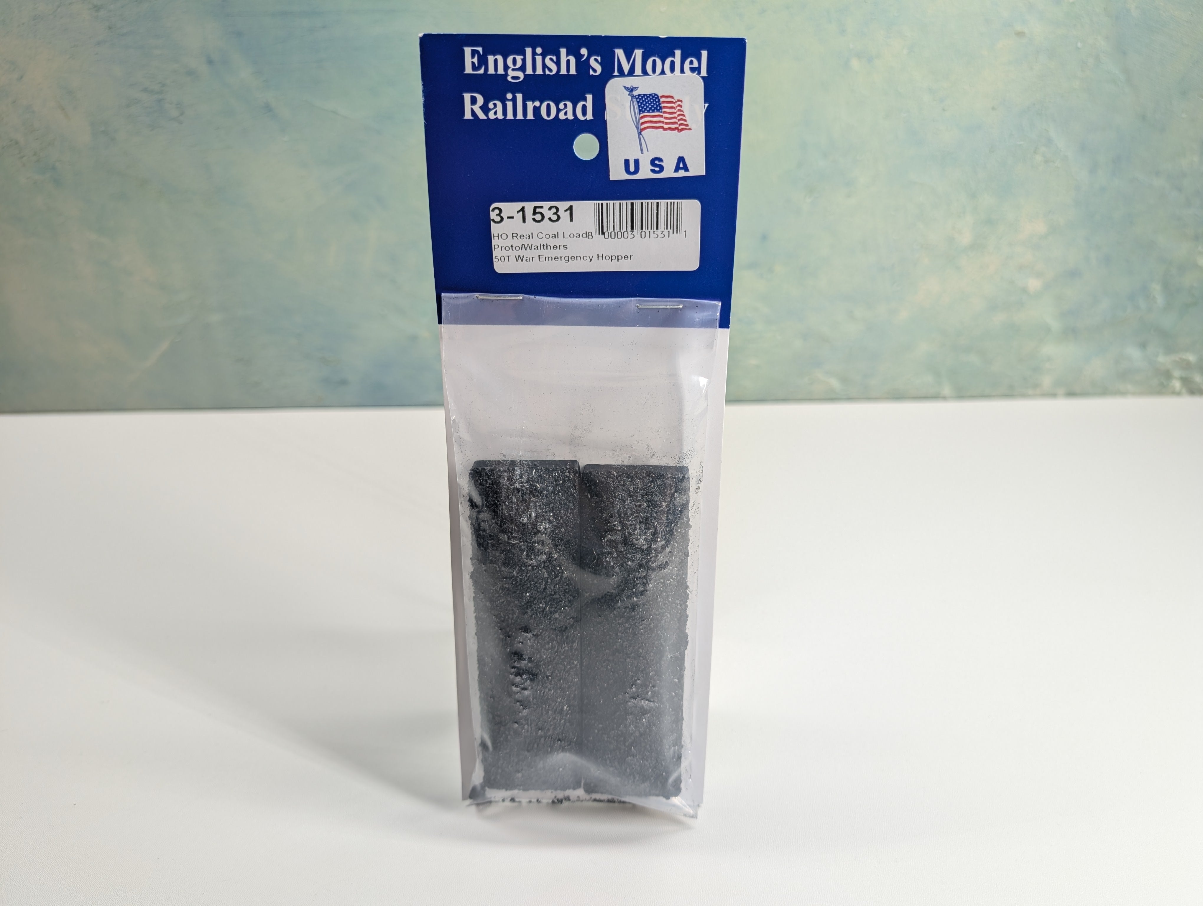 Bowser 31531 HO Scale English Coal Load for Proto/Walthers 50T War Emerg Hopper (2 pcs)