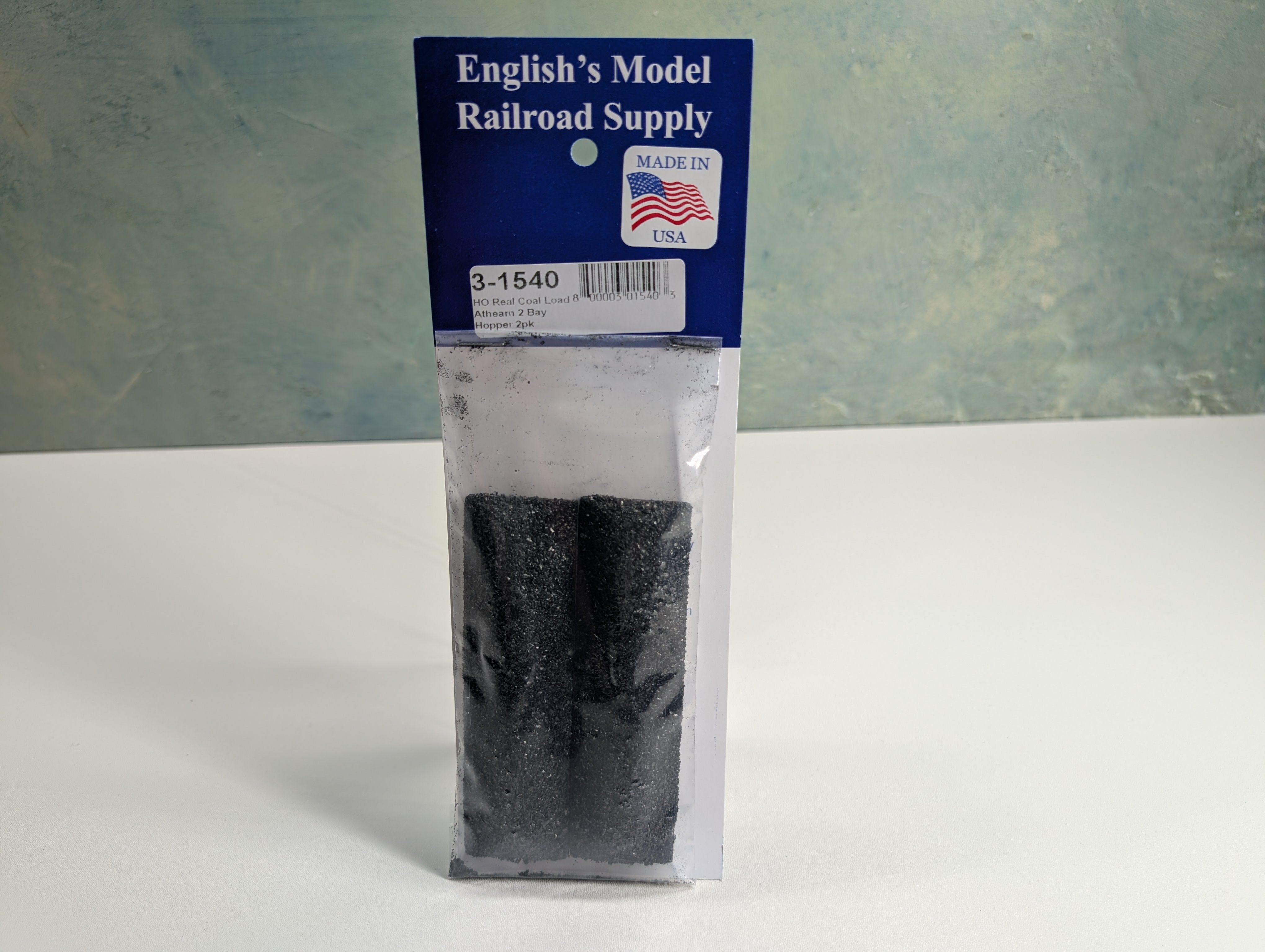 Bowser 31540 HO Scale English Coal Load for Athearn 2 Bay Hopper (2 pcs)