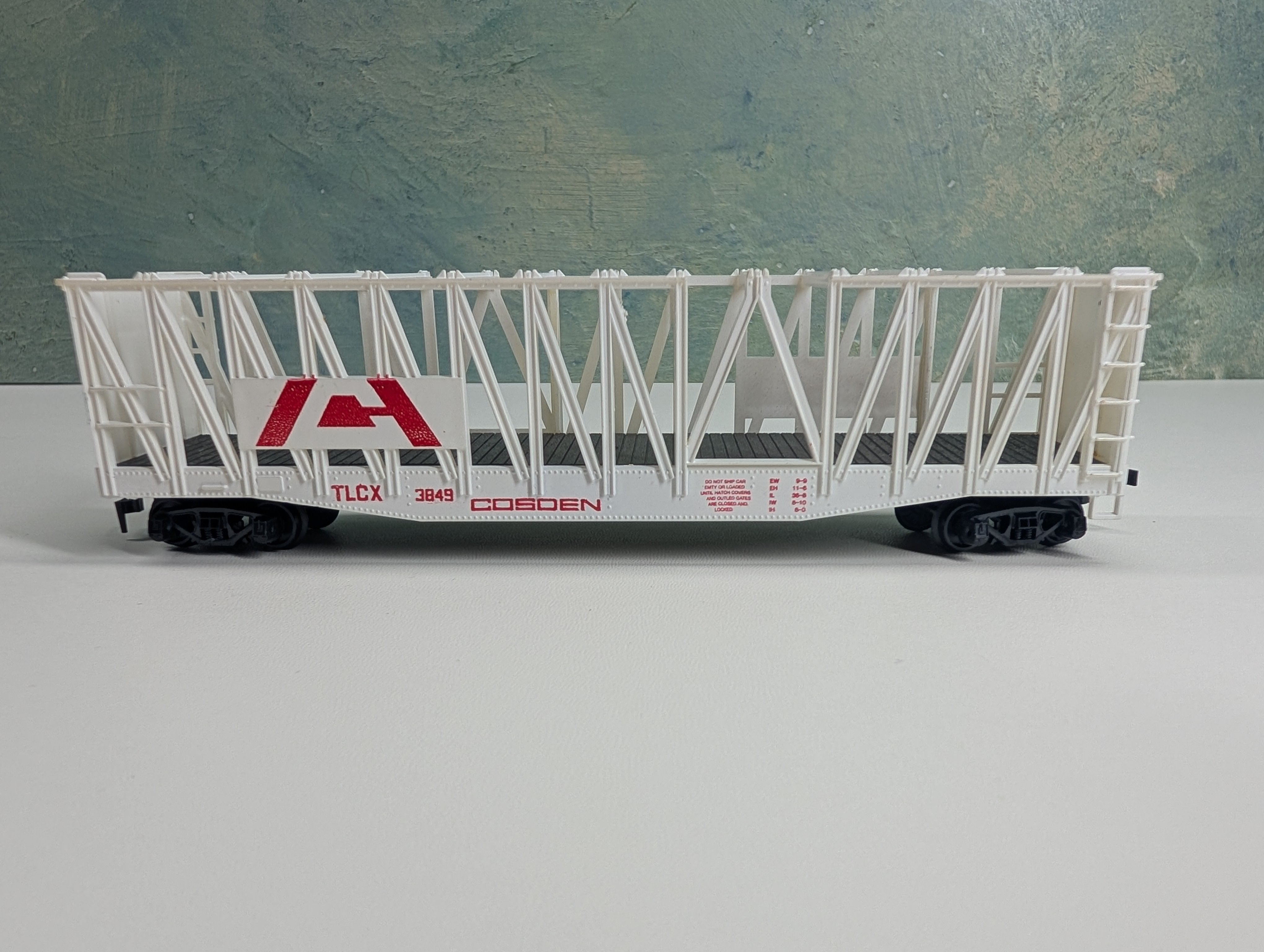 USED Roco HO Scale Container Carrier Car Cosoen TLCX #3849