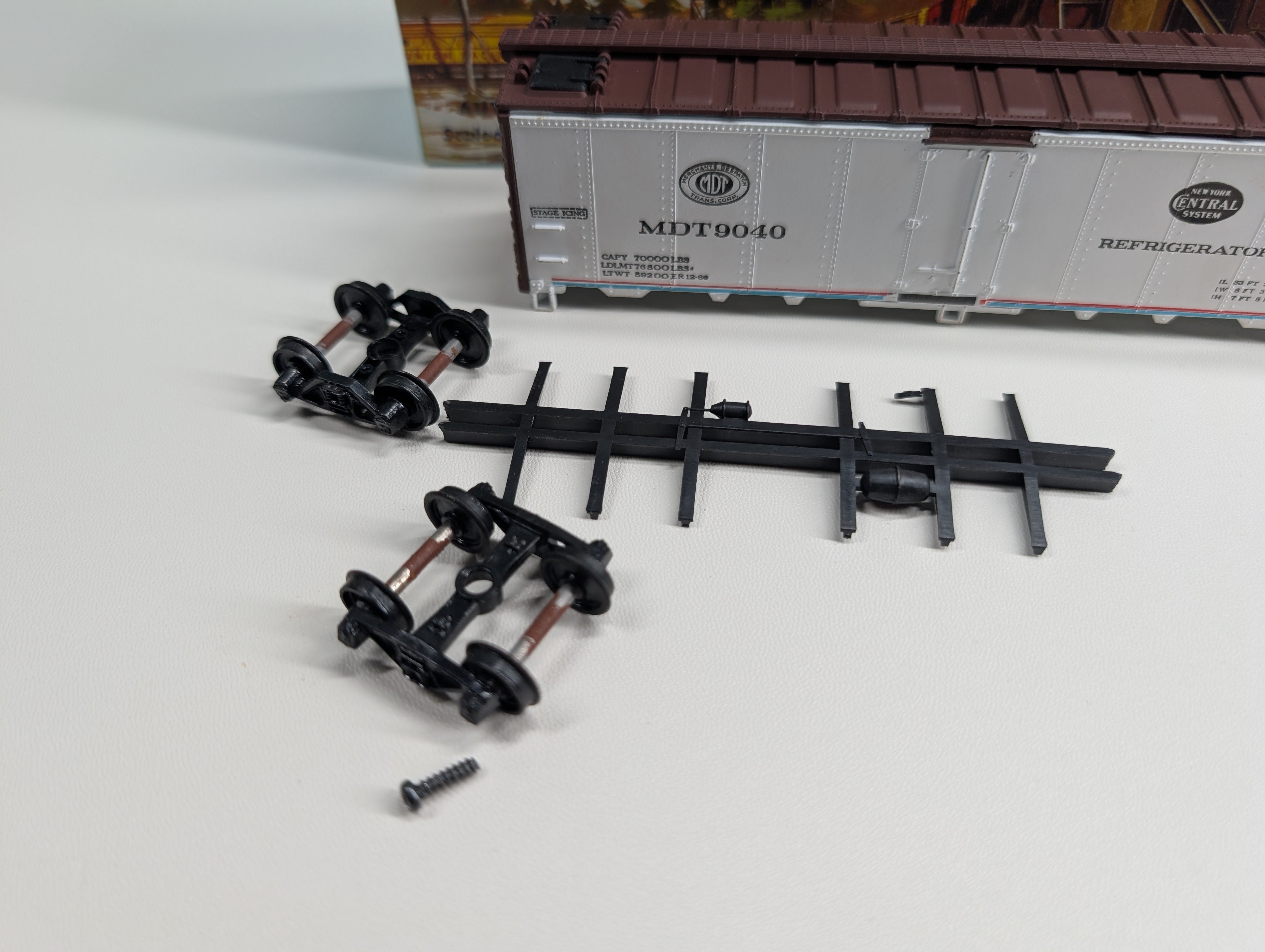 USED Athearn HO Scale 40' Reefer MDT #9040 KIT