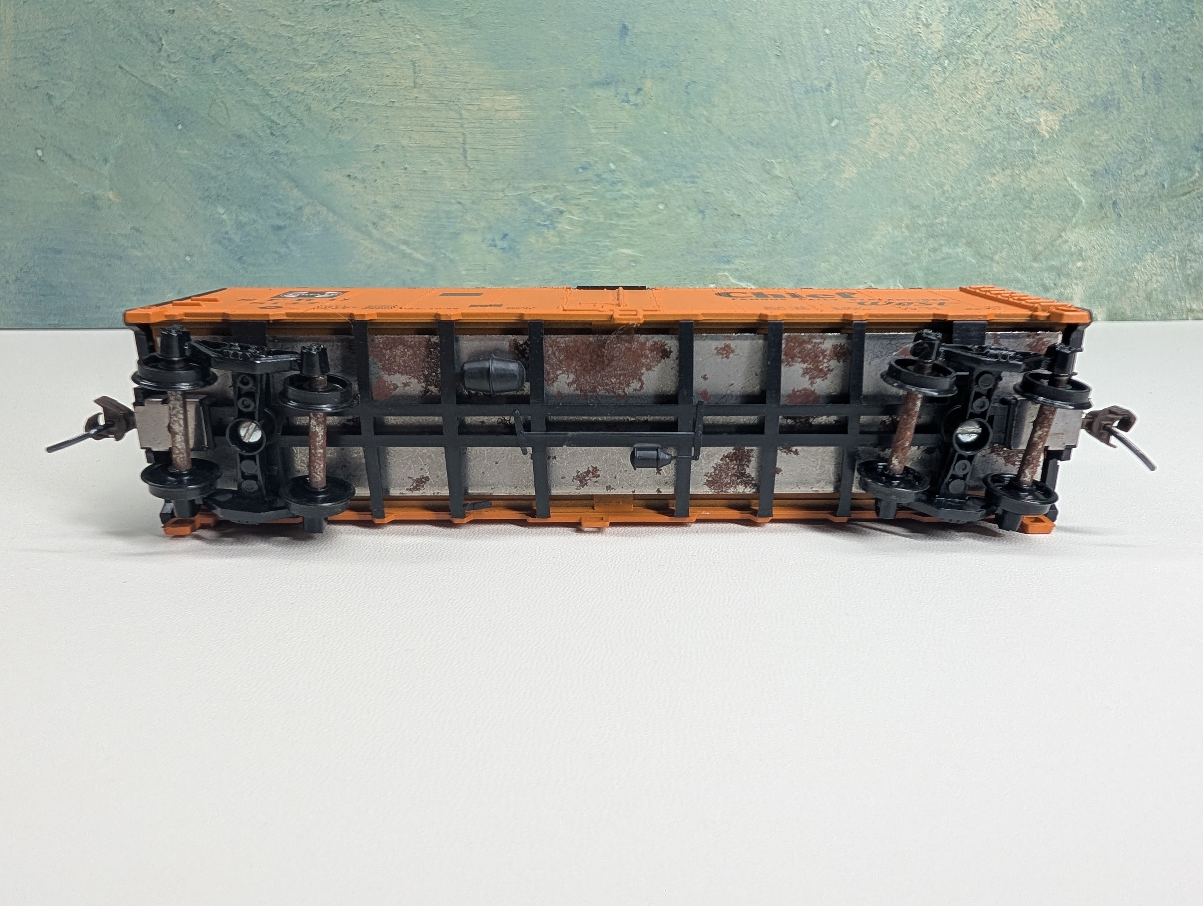 USED Athearn HO Scale 40' Box Car Santa Fe SFRD #8147