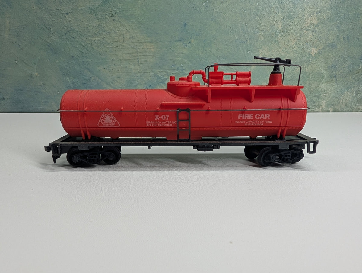 USED Cox HO Scale Fire Tank Car Big Pine Lumber Co #X-07