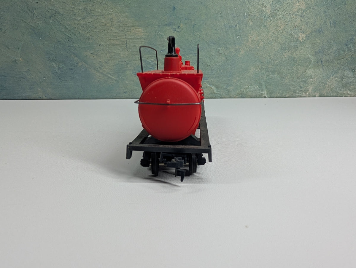 USED Cox HO Scale Fire Tank Car Big Pine Lumber Co #X-07
