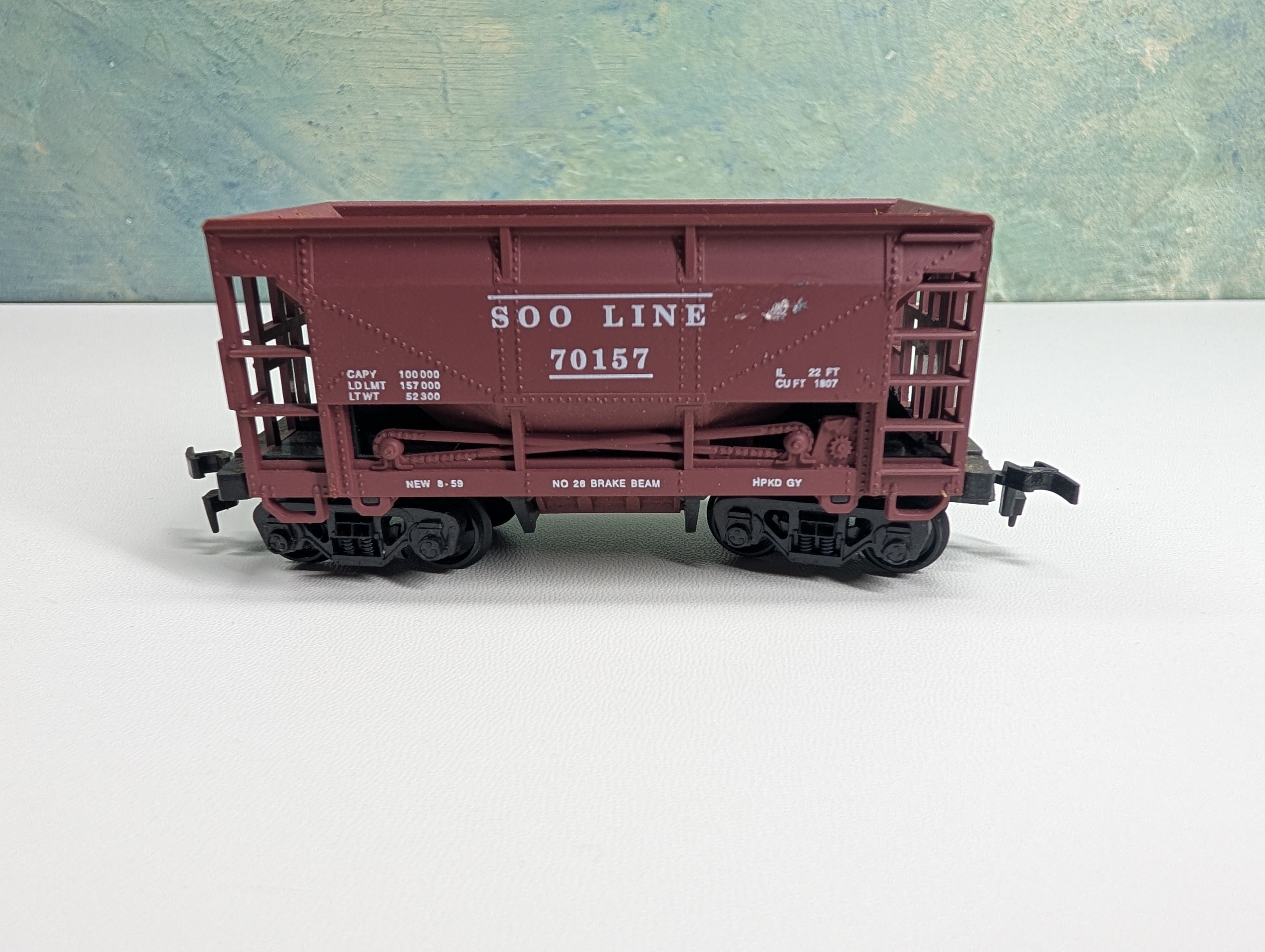 USED HO Scale Ore Car Soo Line #70157