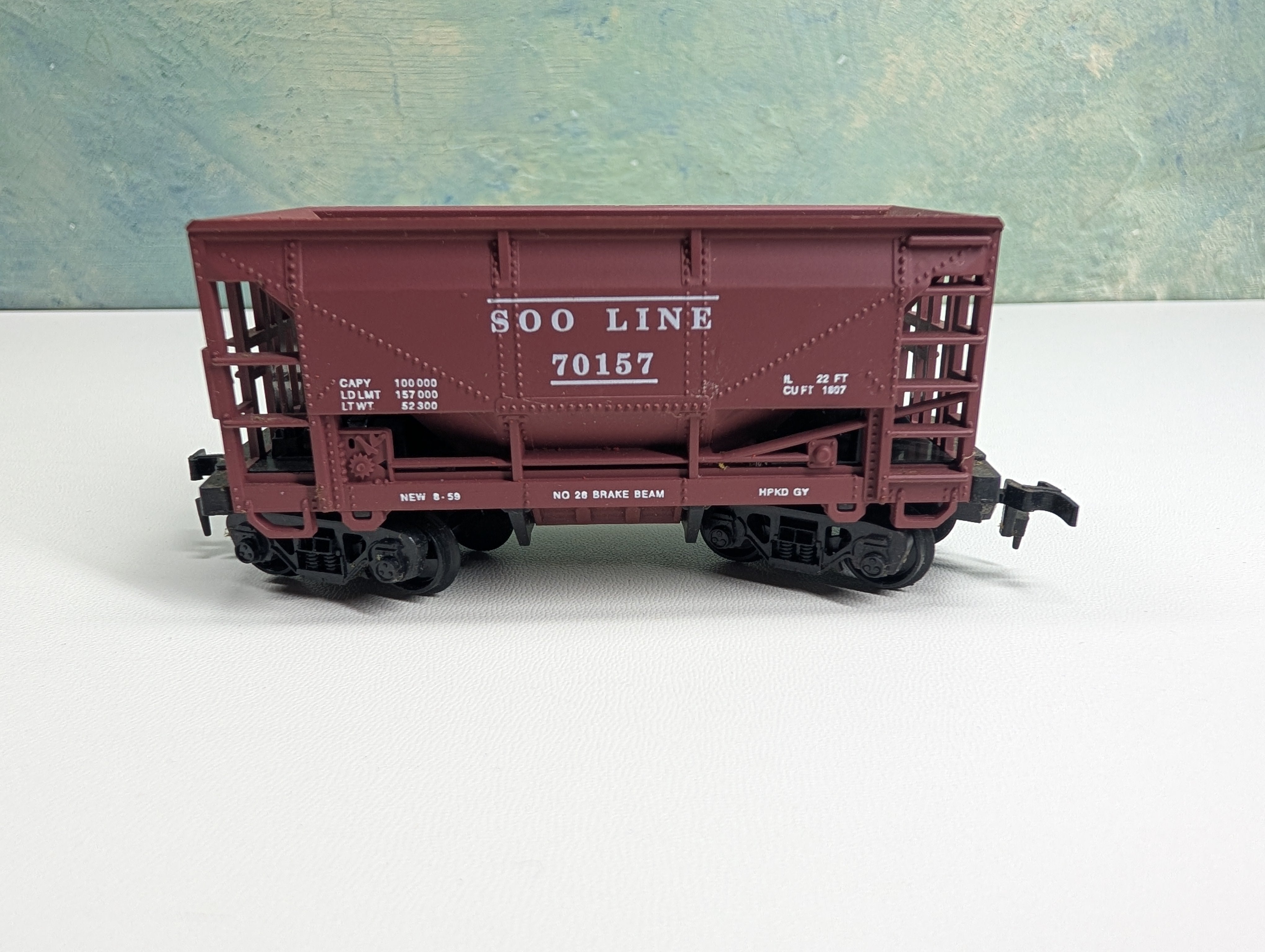 USED HO Scale Ore Car Soo Line #70157