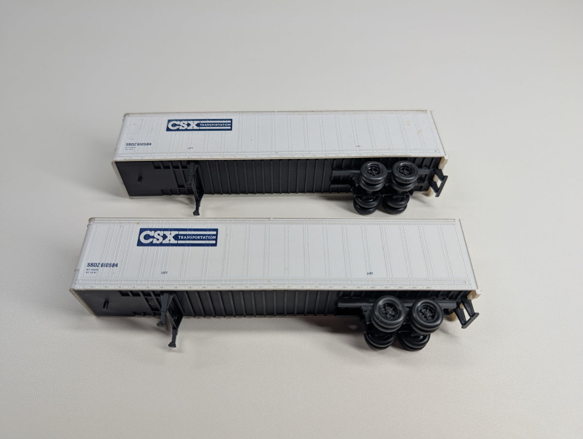 USED HO Scale 45' Trailers CSX SBDZ #610584