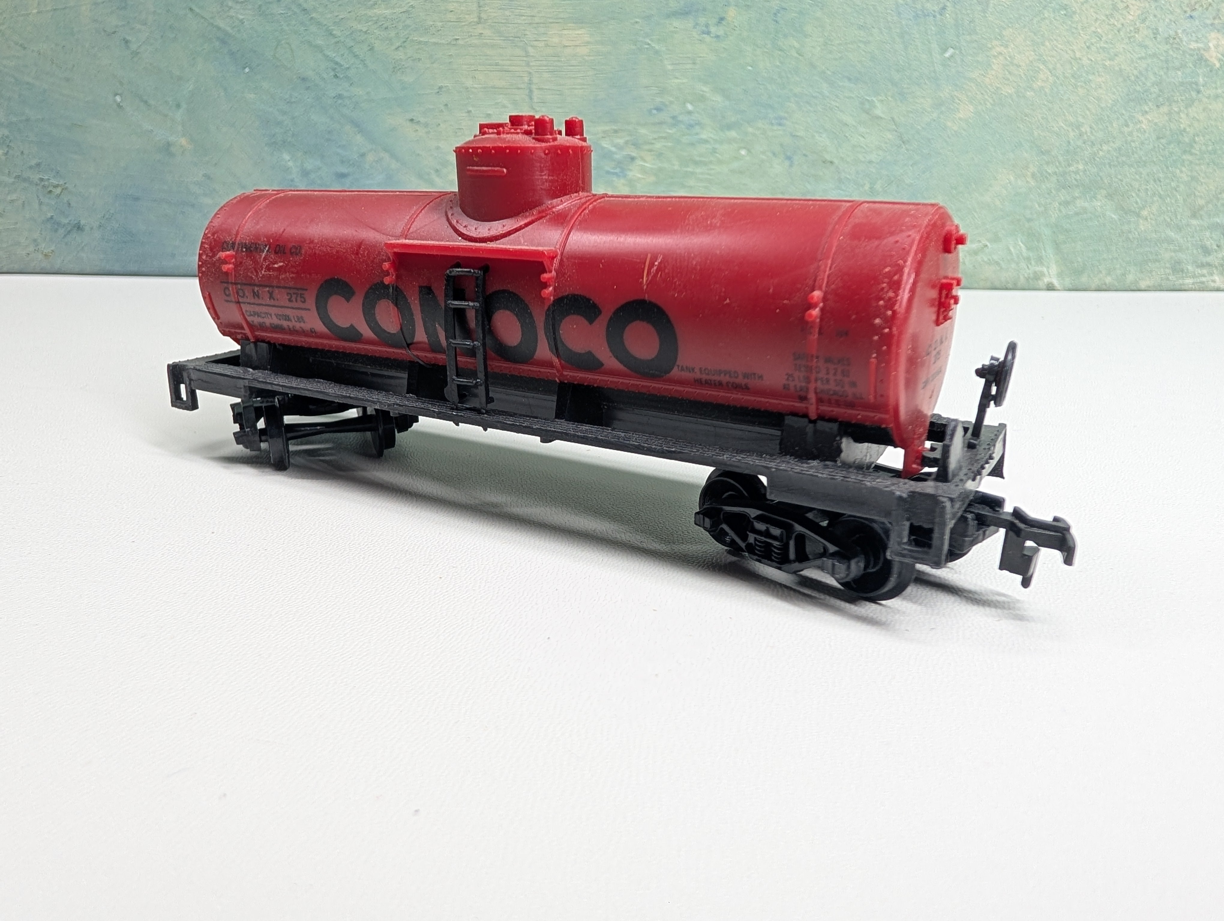 USED Life-Like HO Scale Tank Car Conoco CONX #275