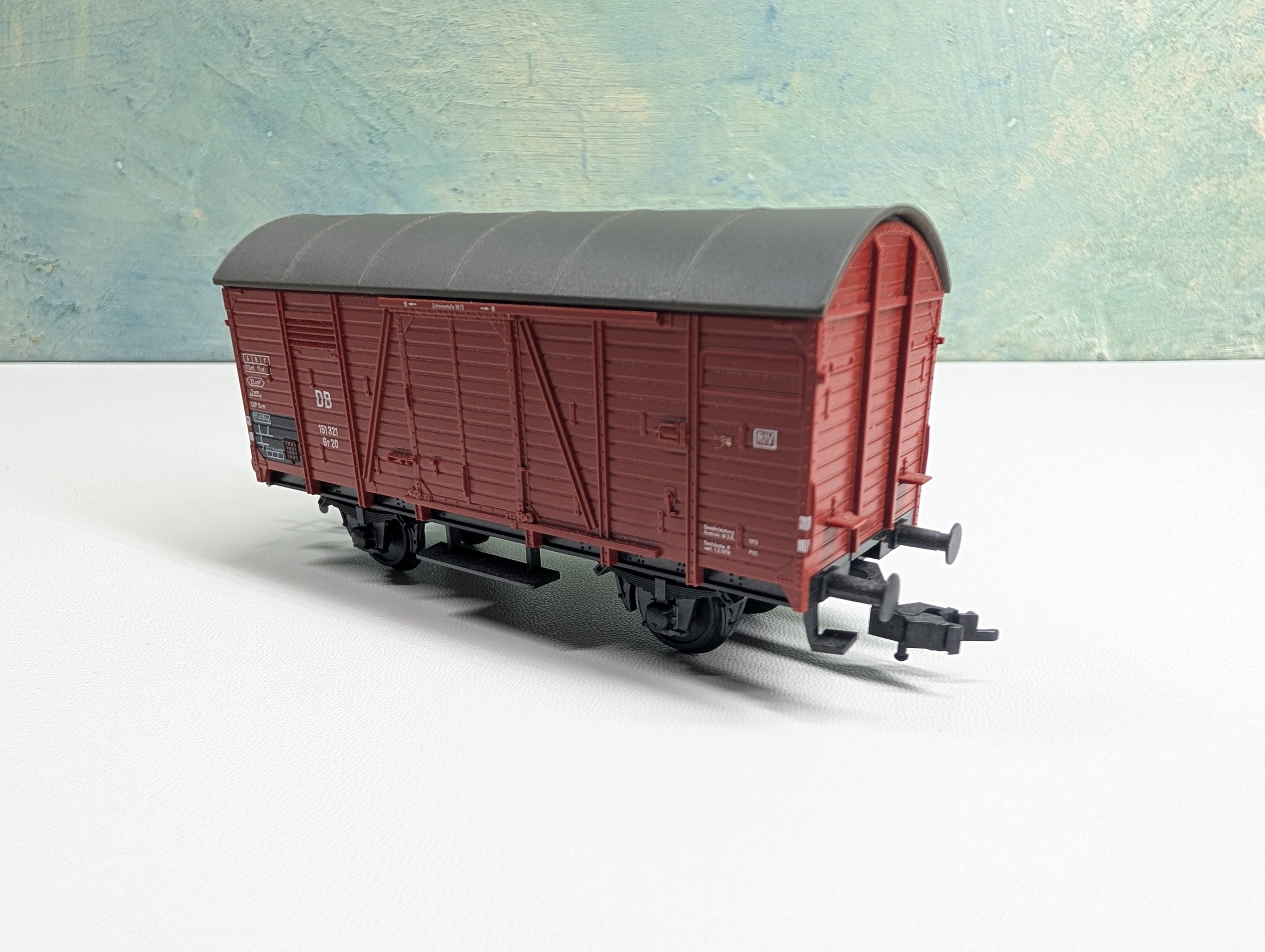 USED Fleischmann HO Scale Covered Freight Wagon DB 151321