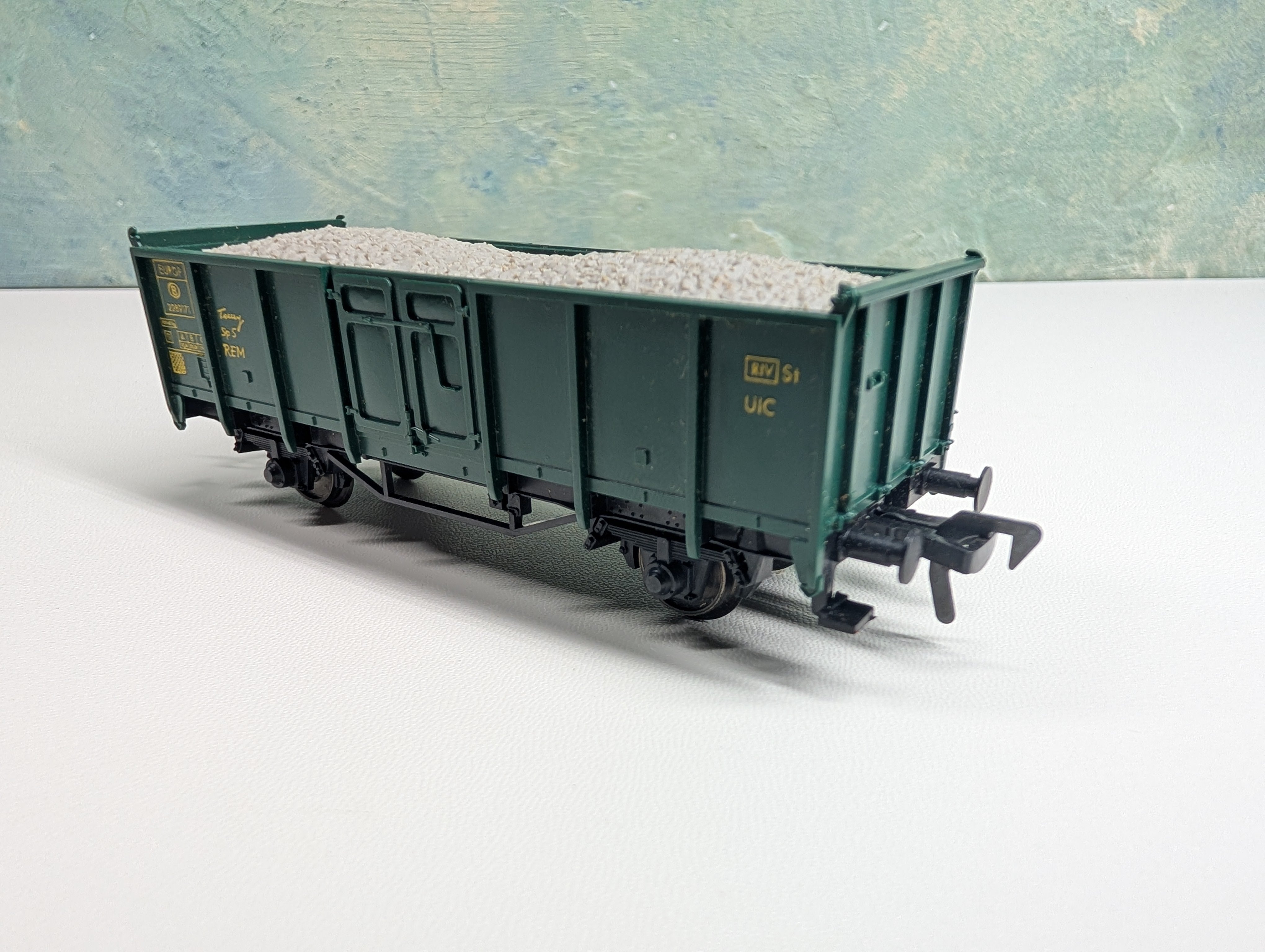 USED Fleischmann HO Scale Ballast Wagon Terry SP 5 REM