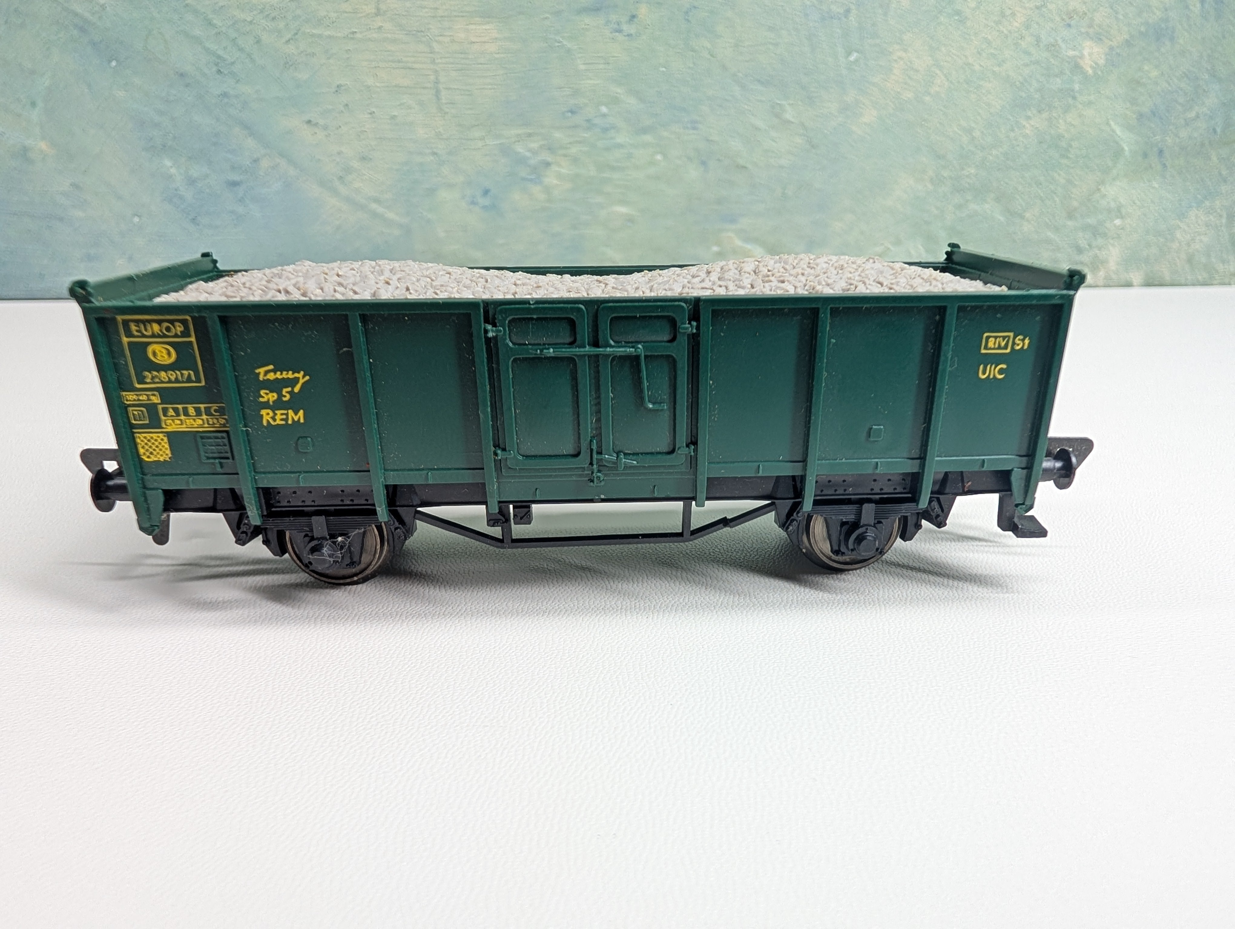 USED Fleischmann HO Scale Ballast Wagon Terry SP 5 REM