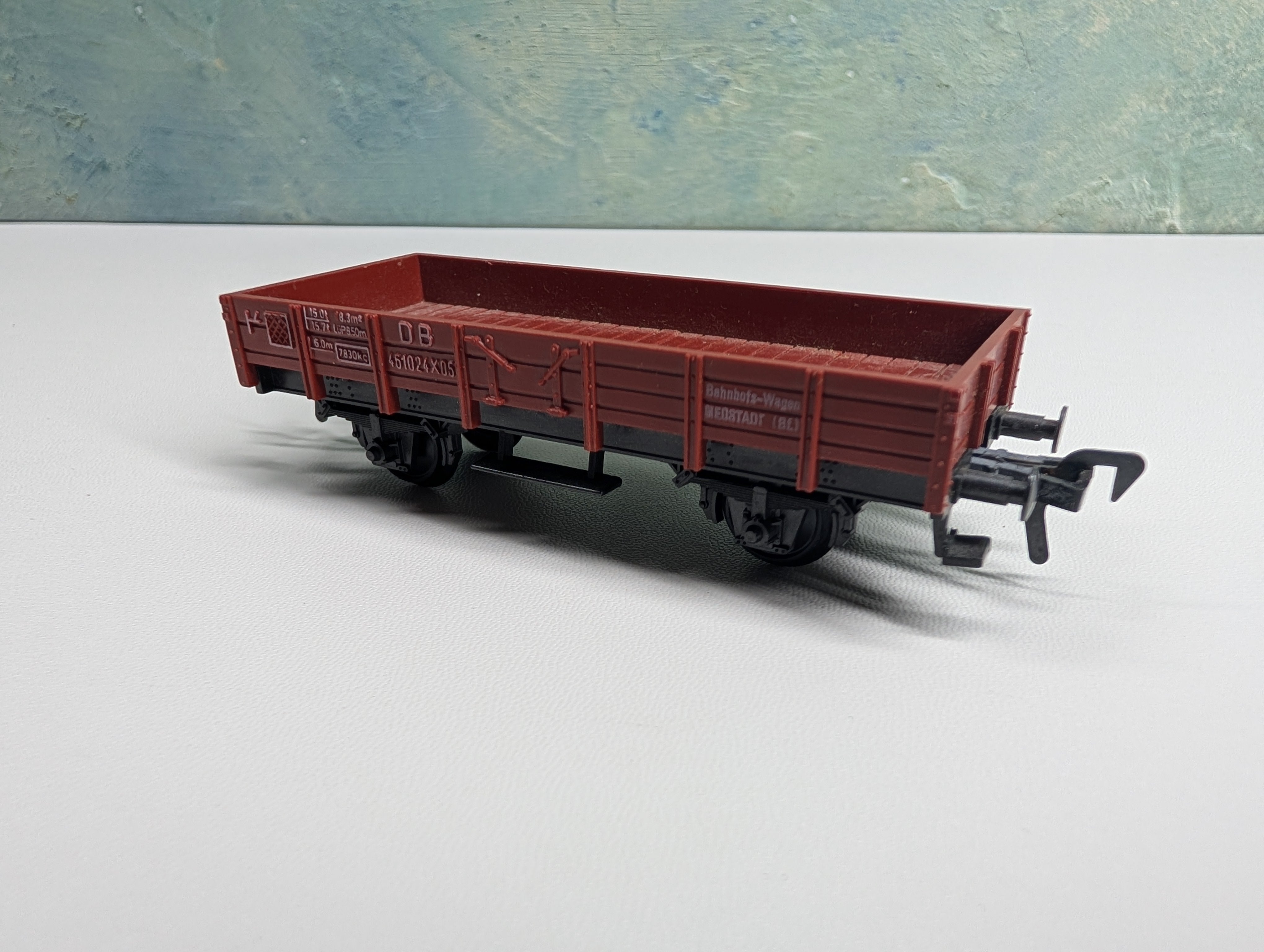 USED Fleischmann HO Scale Low Side Gondola #DB 461024X05