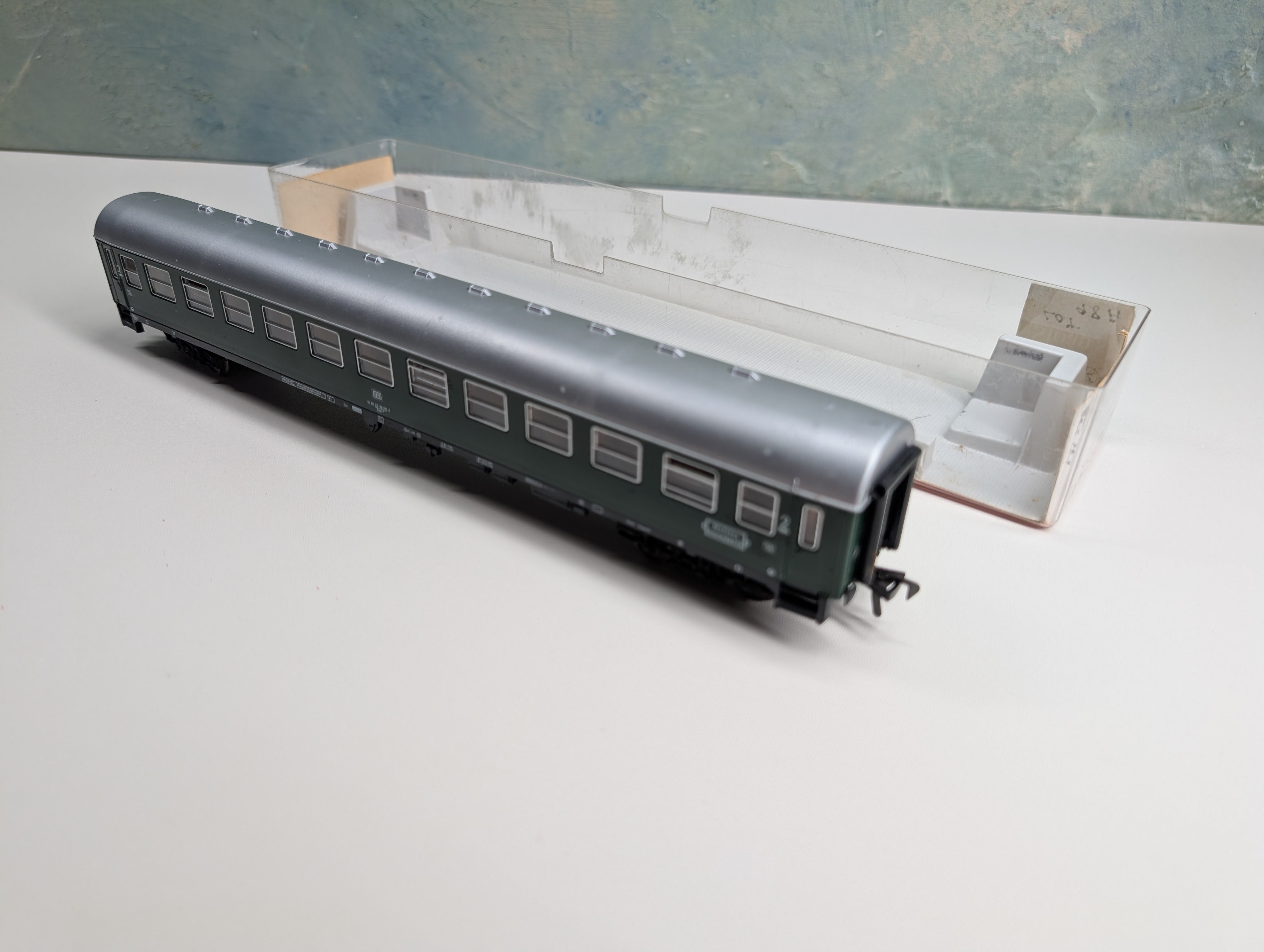 USED Fleischmann 5103 HO Scale Green Coach Passenger Car #DB 518022-70-217-0