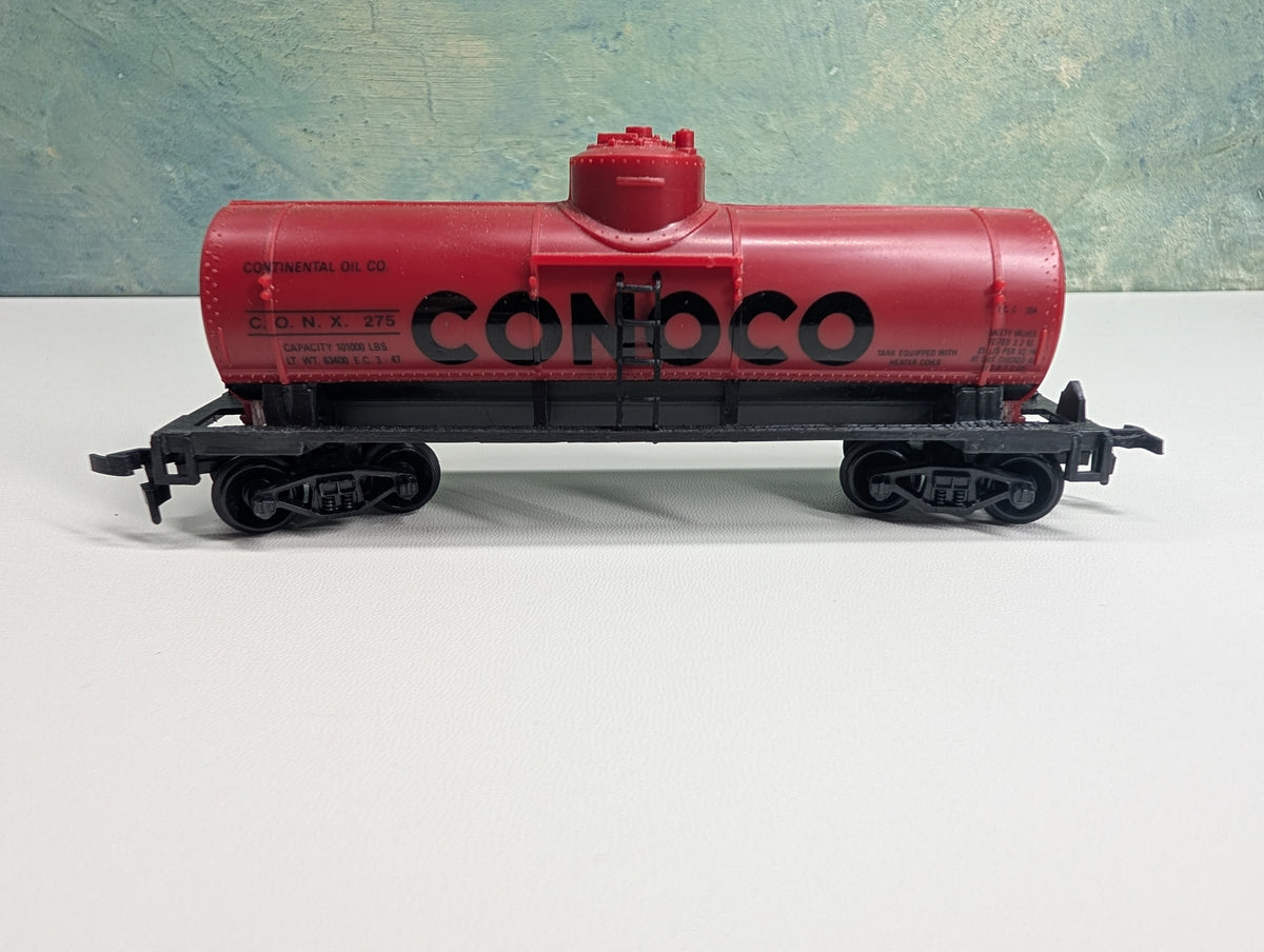 USED Life-Like HO Scale Single Dome Tank Car Conoco CONX #275