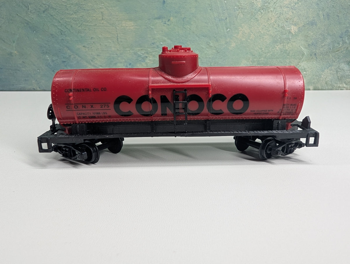USED Life-Like HO Scale Single Dome Tank Car Conoco CONX #275