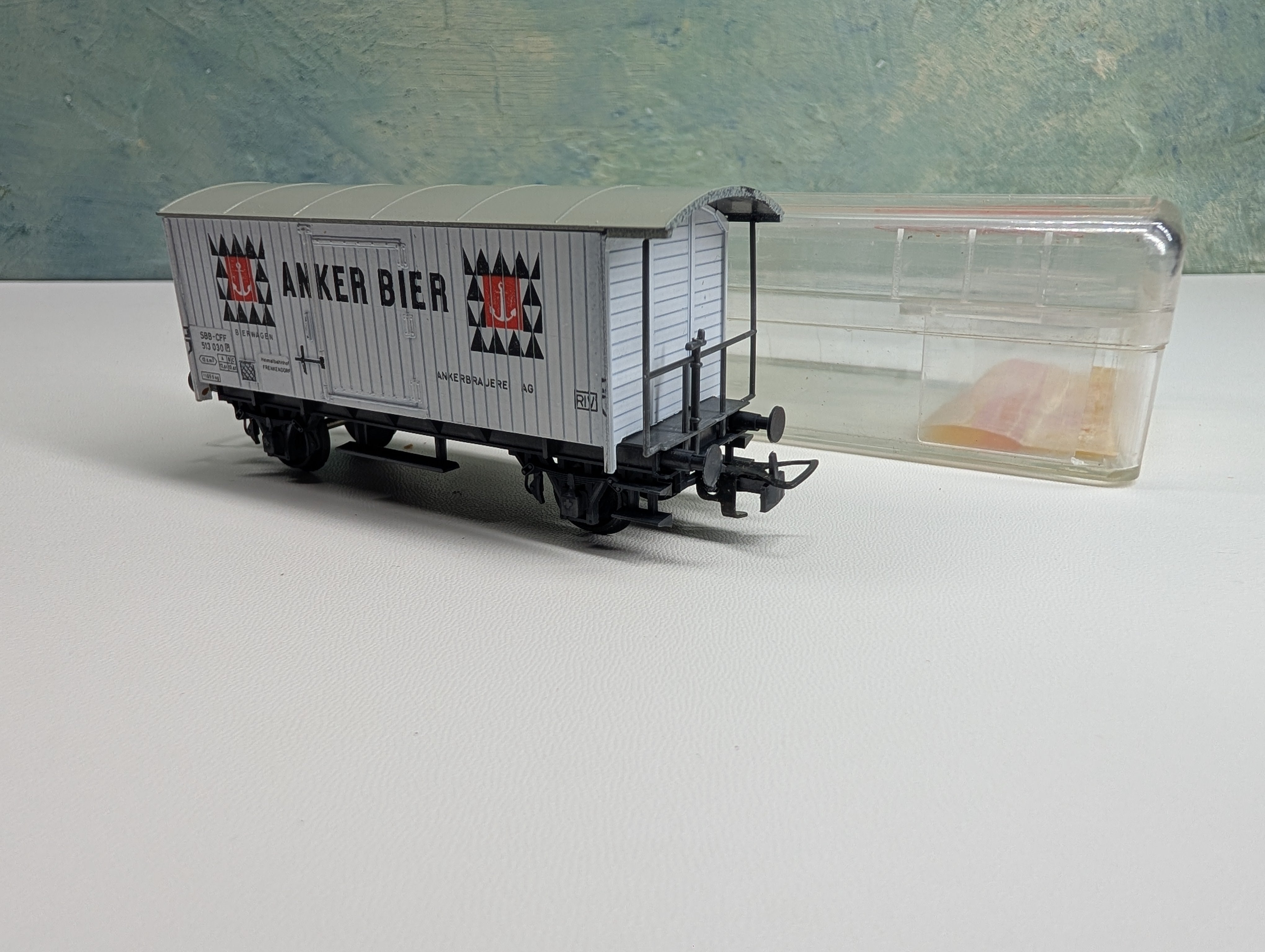 USED Liliput HO Scale Beer Wagon, Beer Car Anker Bier #513030P