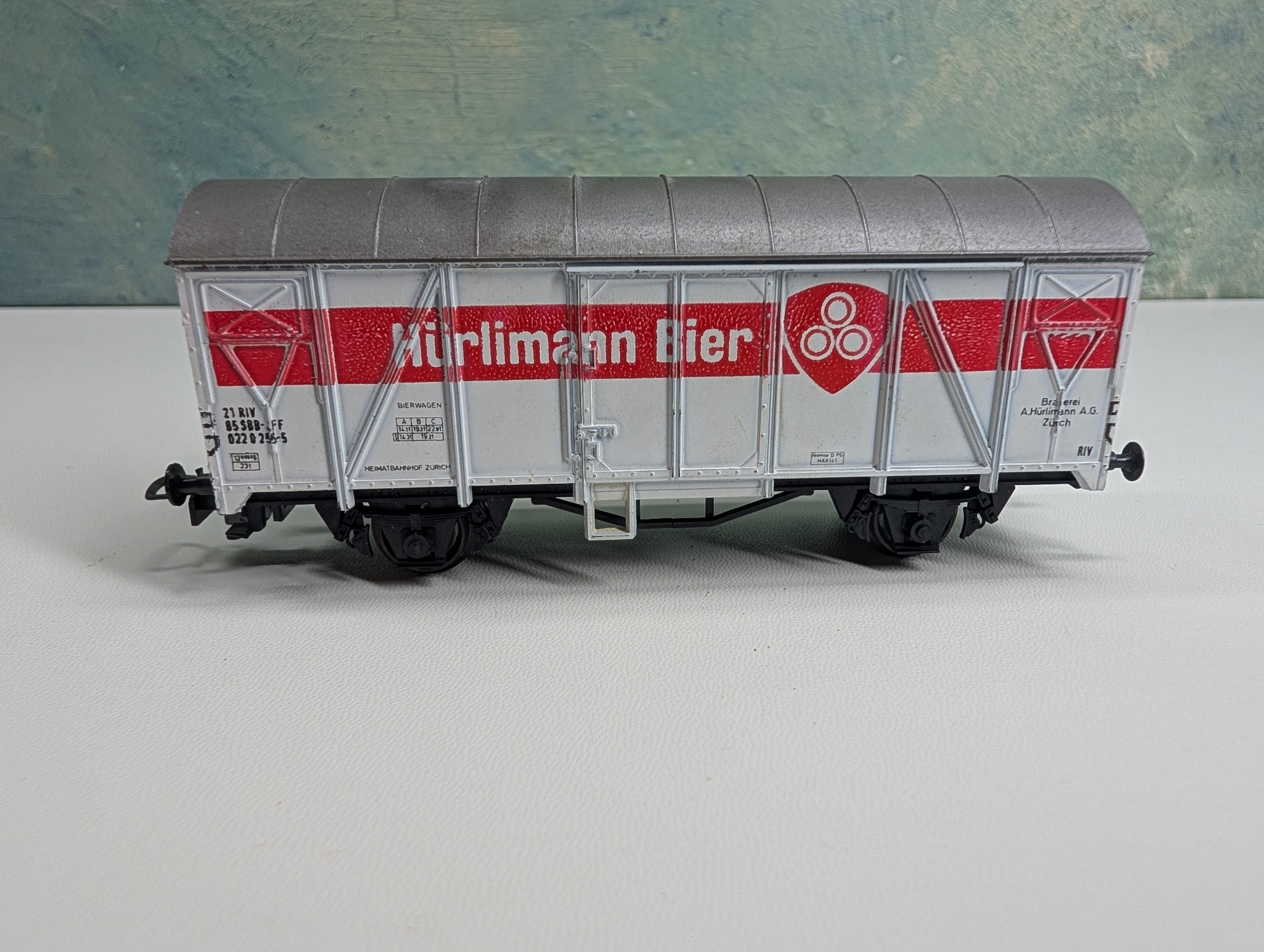 USED Liliput HO Scale Beer Wagon, Beer Car Hurlimann Bier