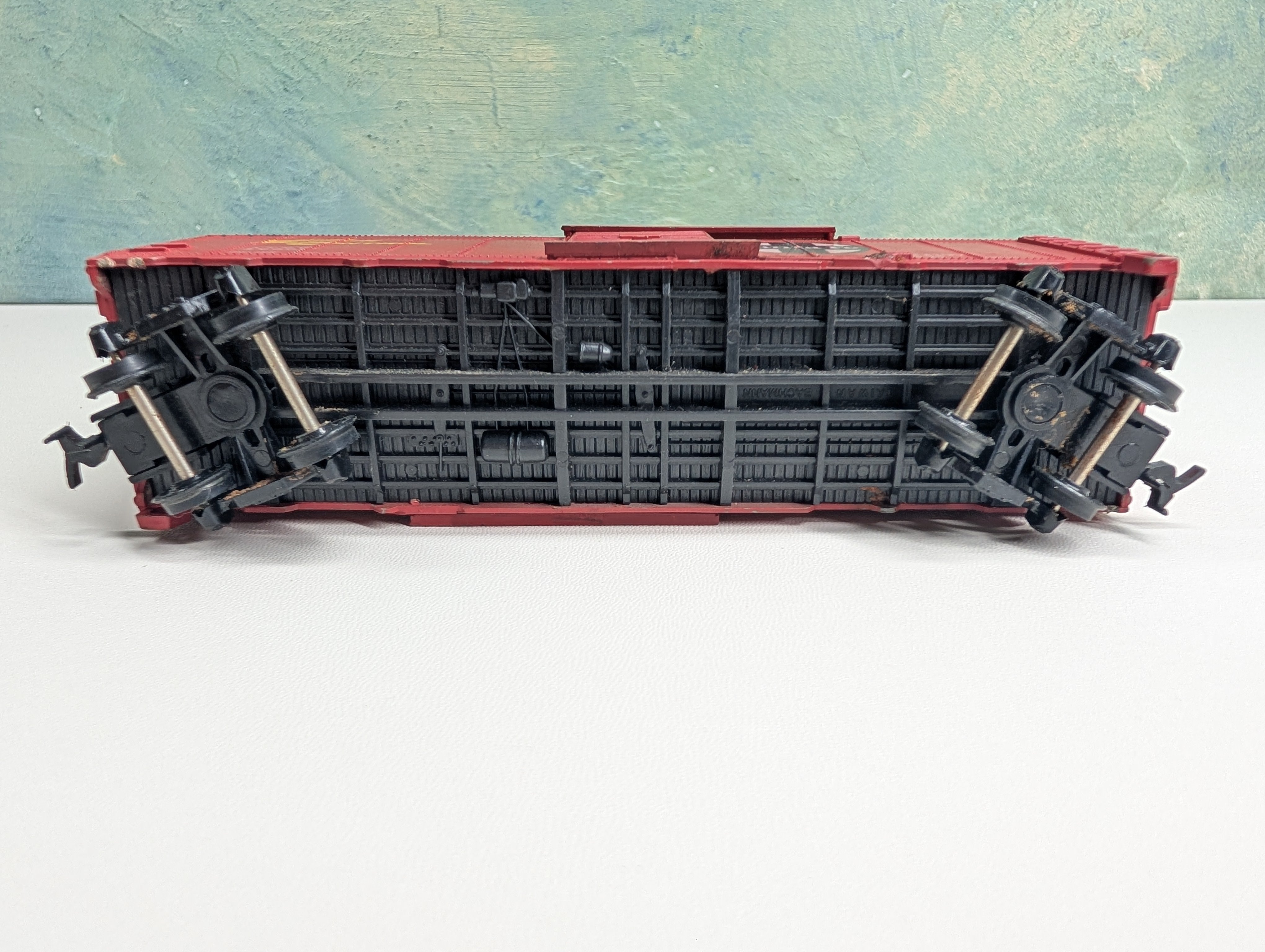 USED Bachmann HO Scale 40' Box Car Santa Fe ATSF #49601