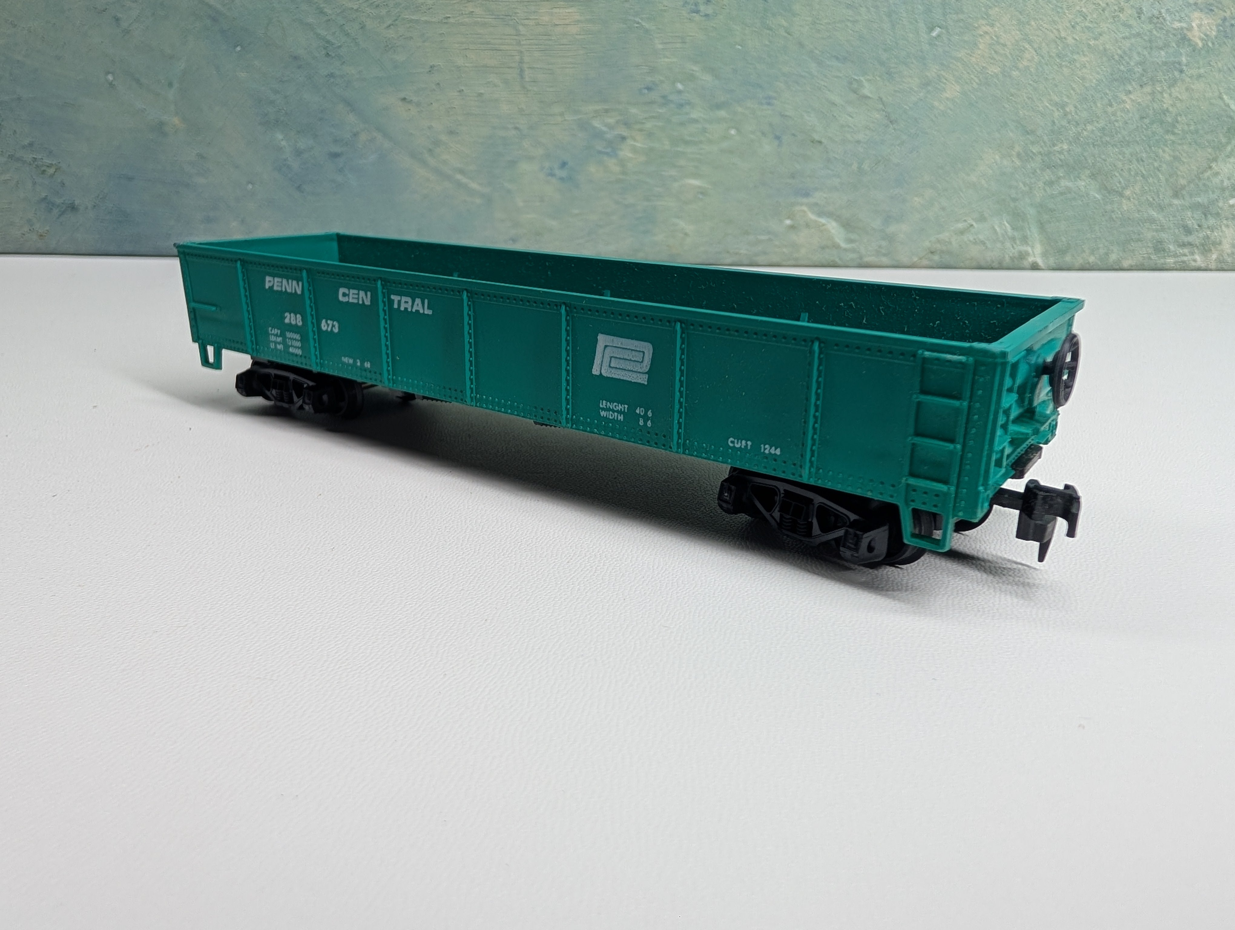 USED Roco HO Scale Gondola Penn Central PC #288673