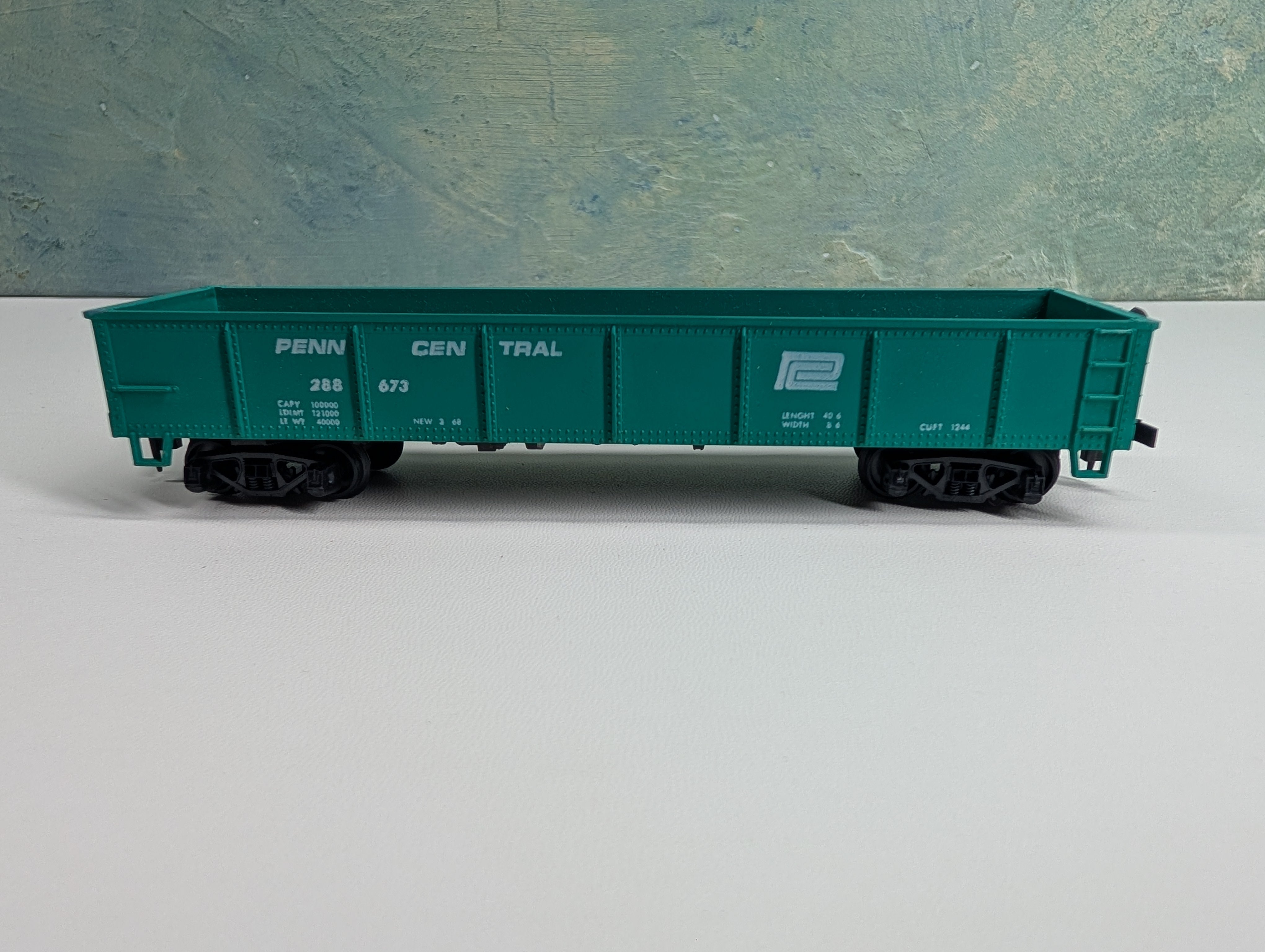 USED Roco HO Scale Gondola Penn Central PC #288673
