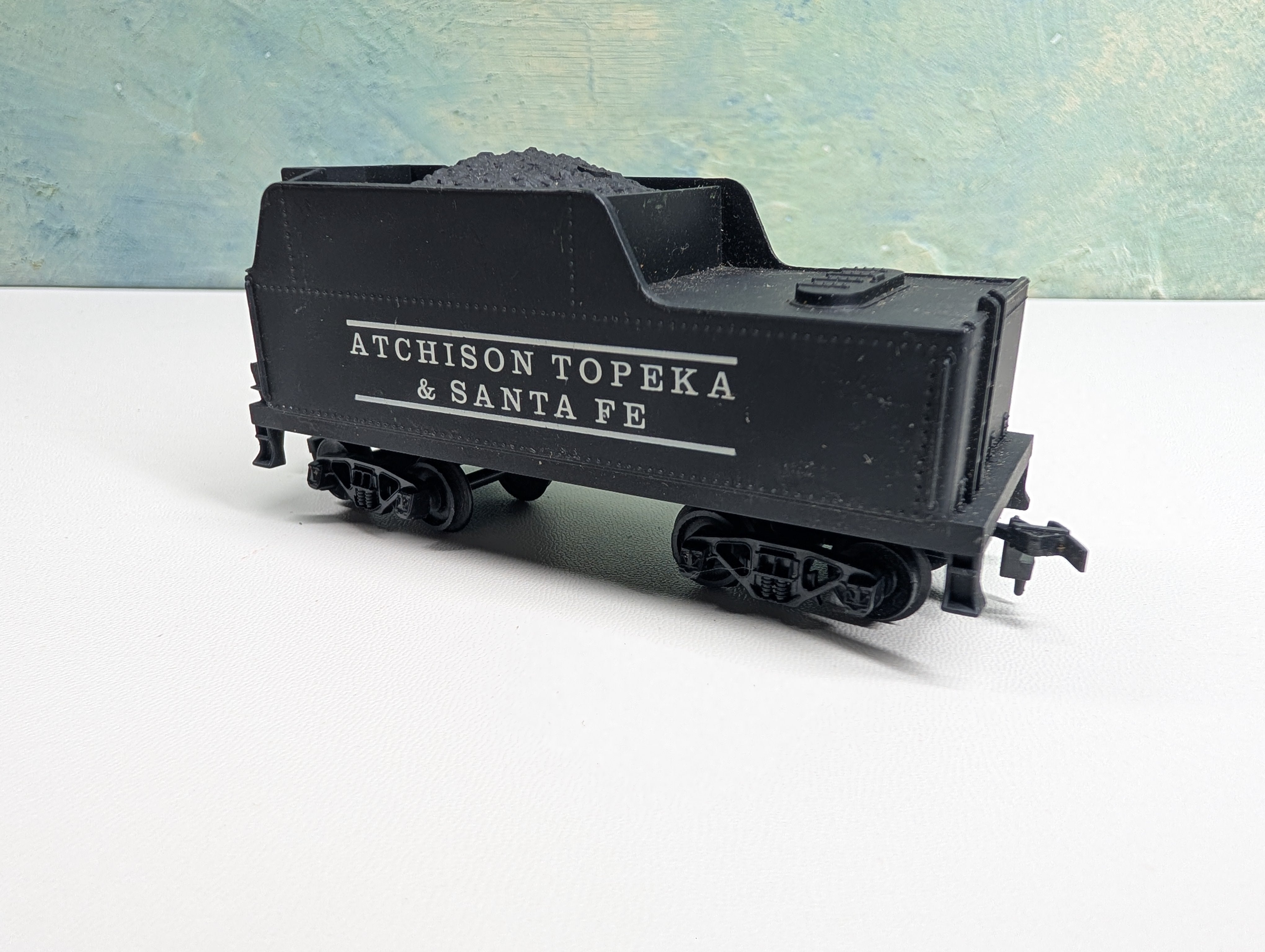USED Tyco HO Scale Tender Atchison, Topeka & Santa Fe