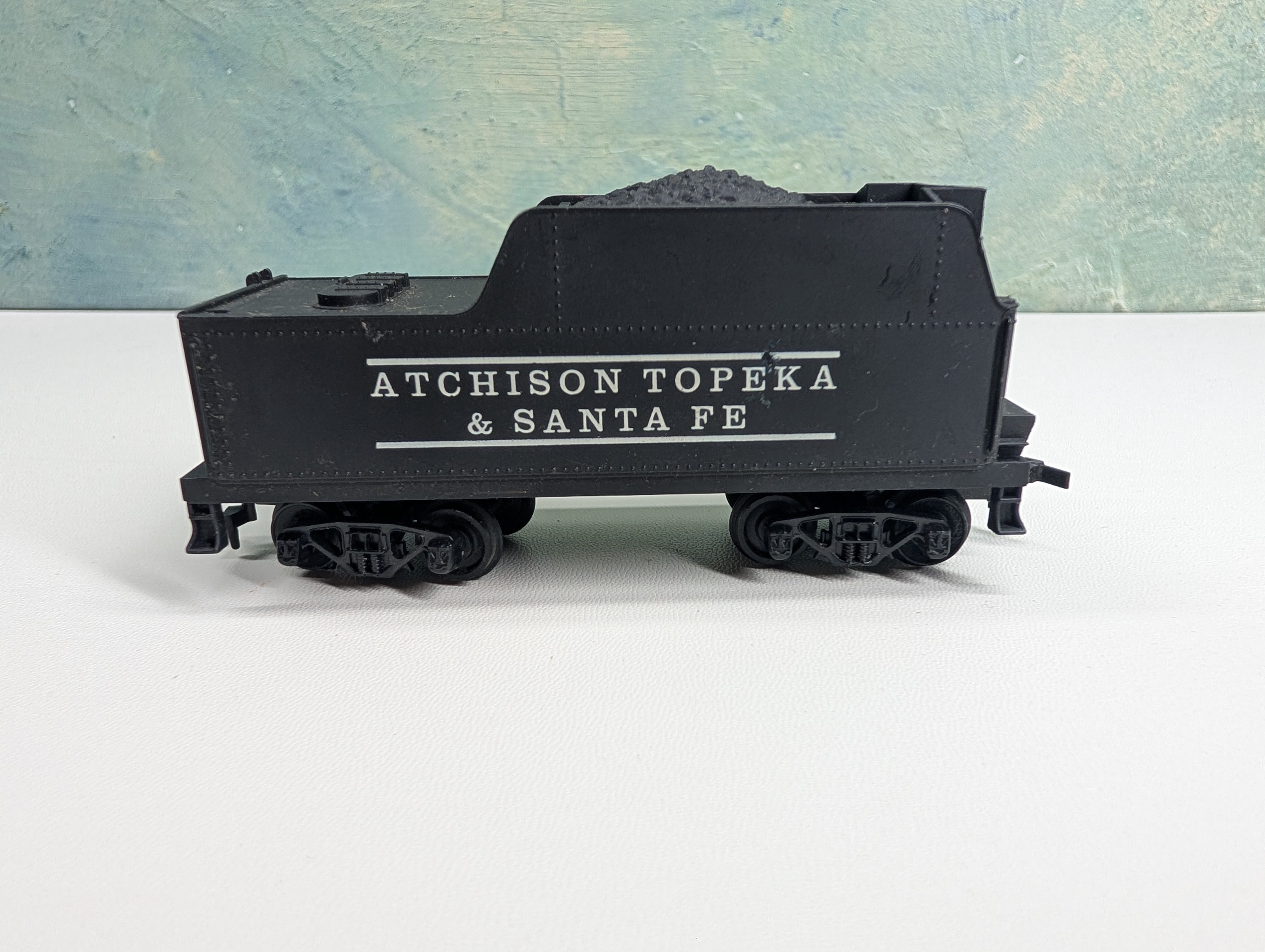 USED Tyco HO Scale Tender Atchison, Topeka & Santa Fe