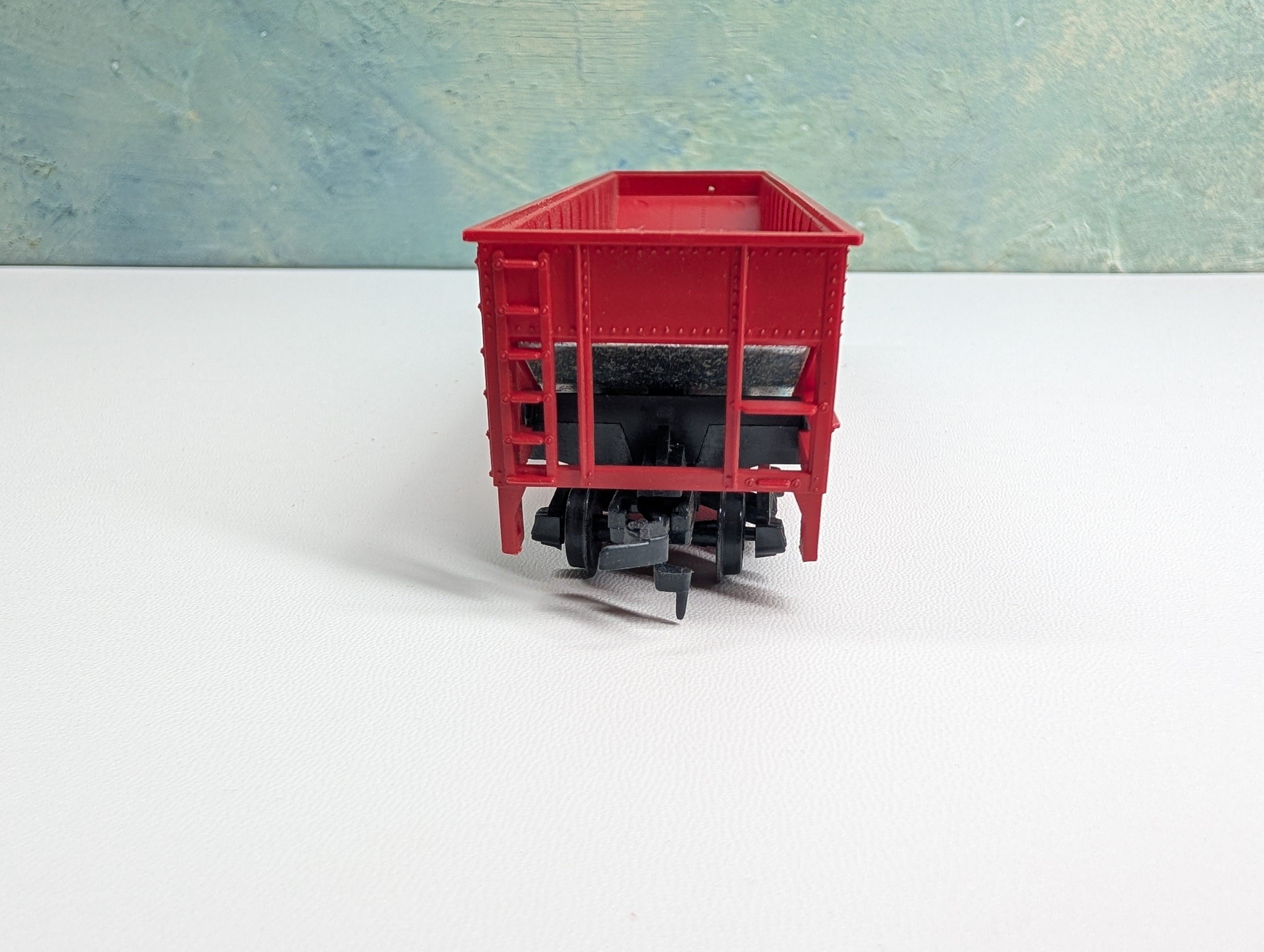 USED Tyco HO Scale Quad Hopper Burlington CB&Q #300747