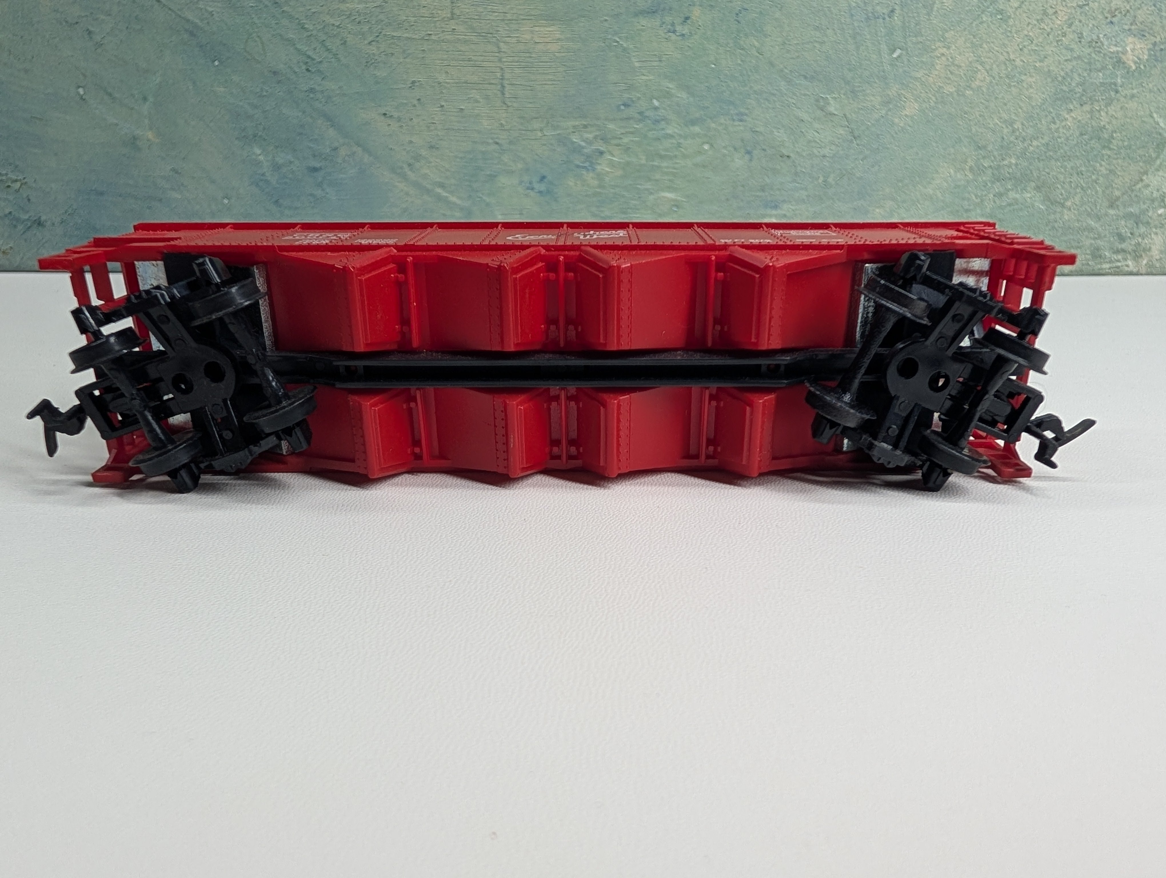 USED Tyco HO Scale Quad Hopper Burlington CB&Q #300747