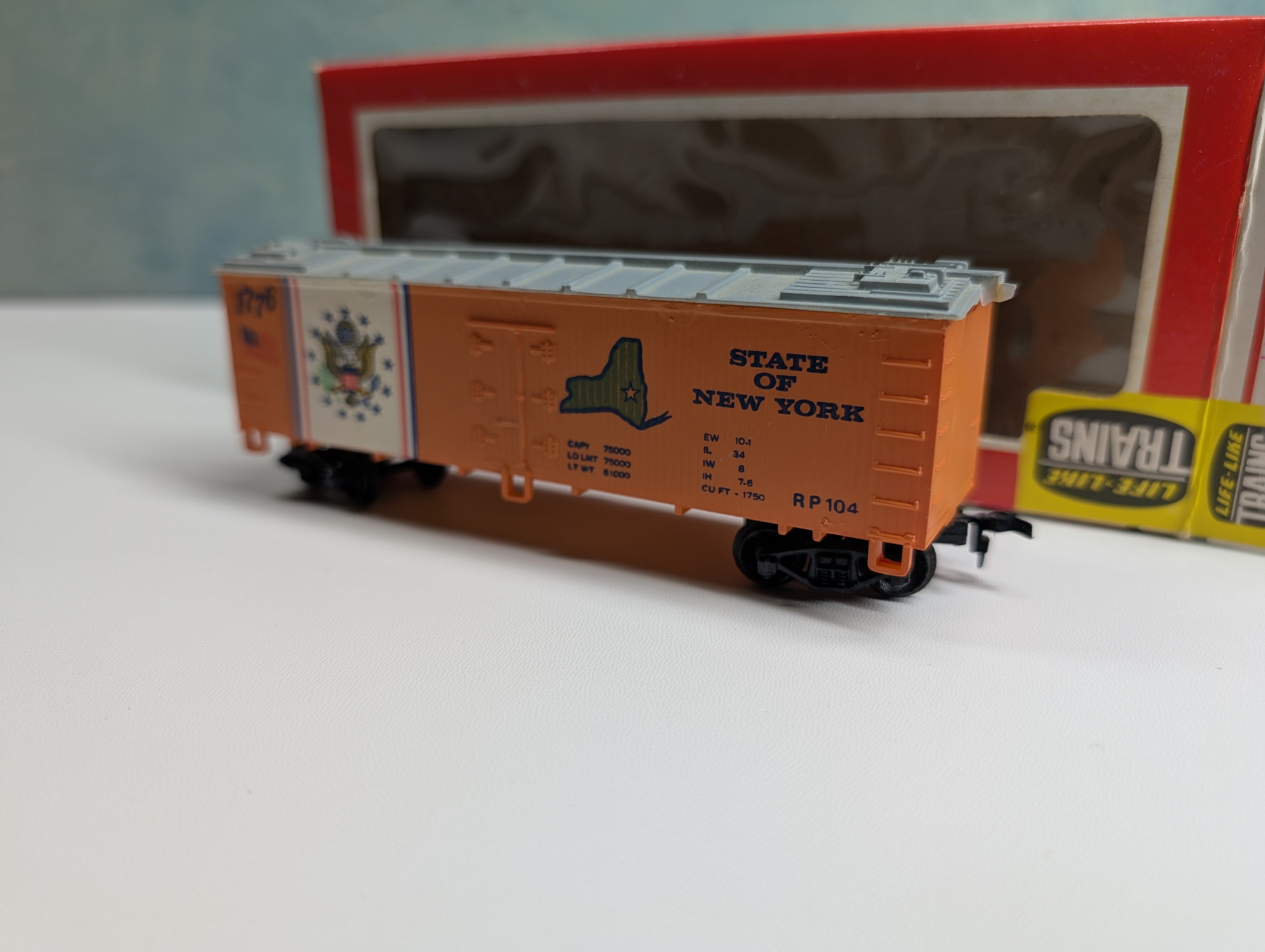USED Life-Like HO Scale State Reefer New York
