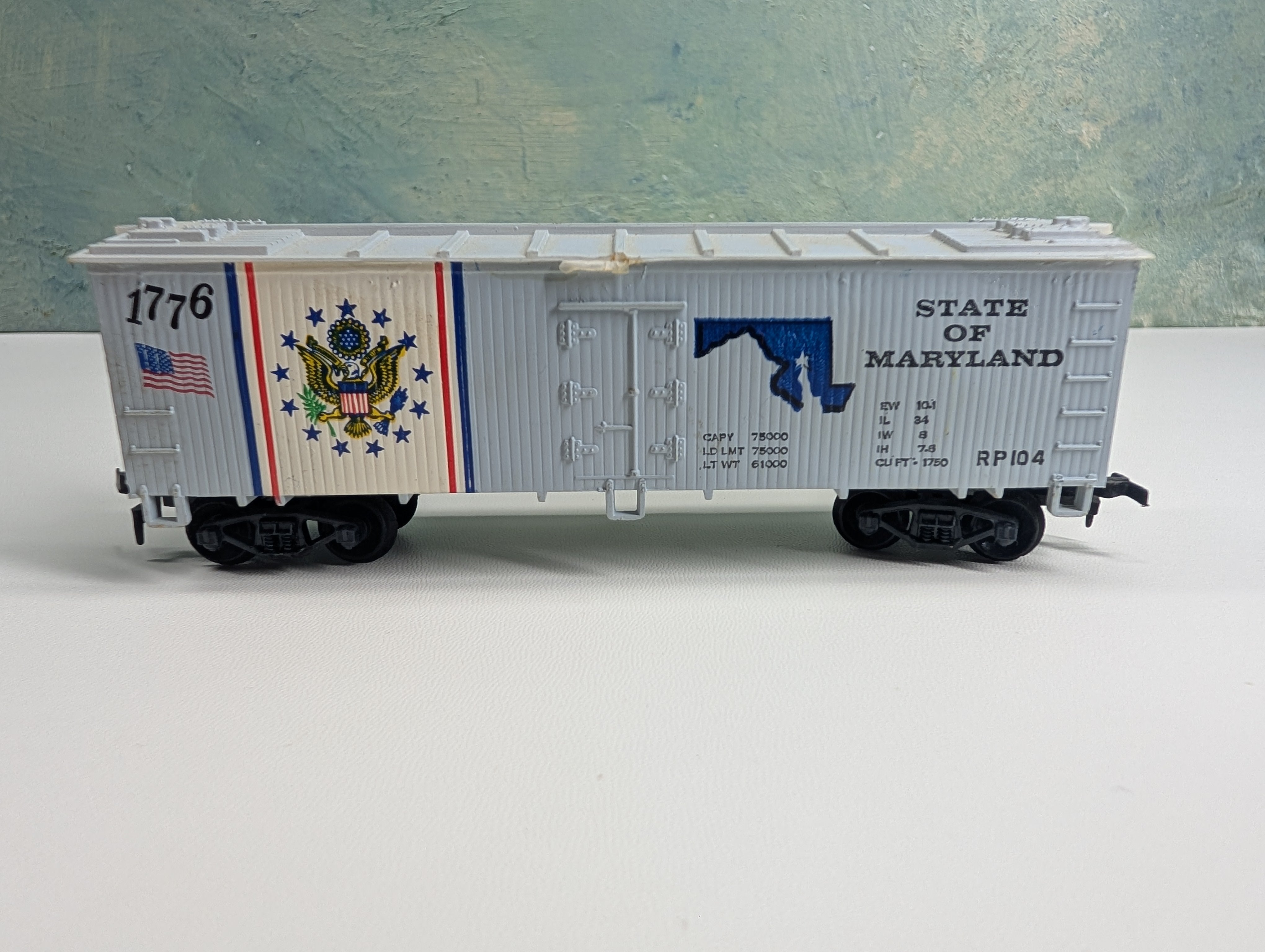 USED Life-Like HO Scale State Reefer Maryland