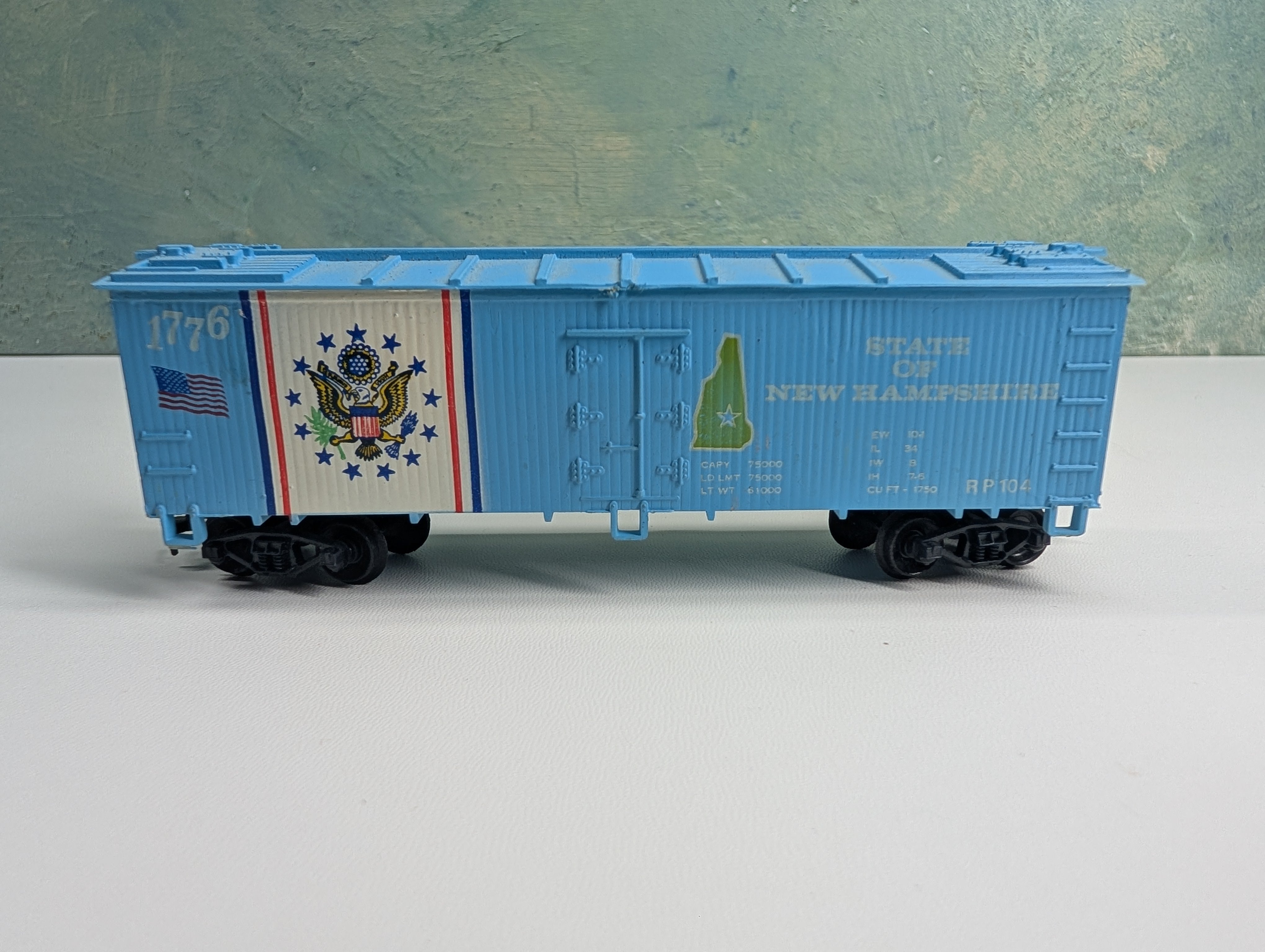 USED Life-Like HO Scale State Reefer New Hampshire