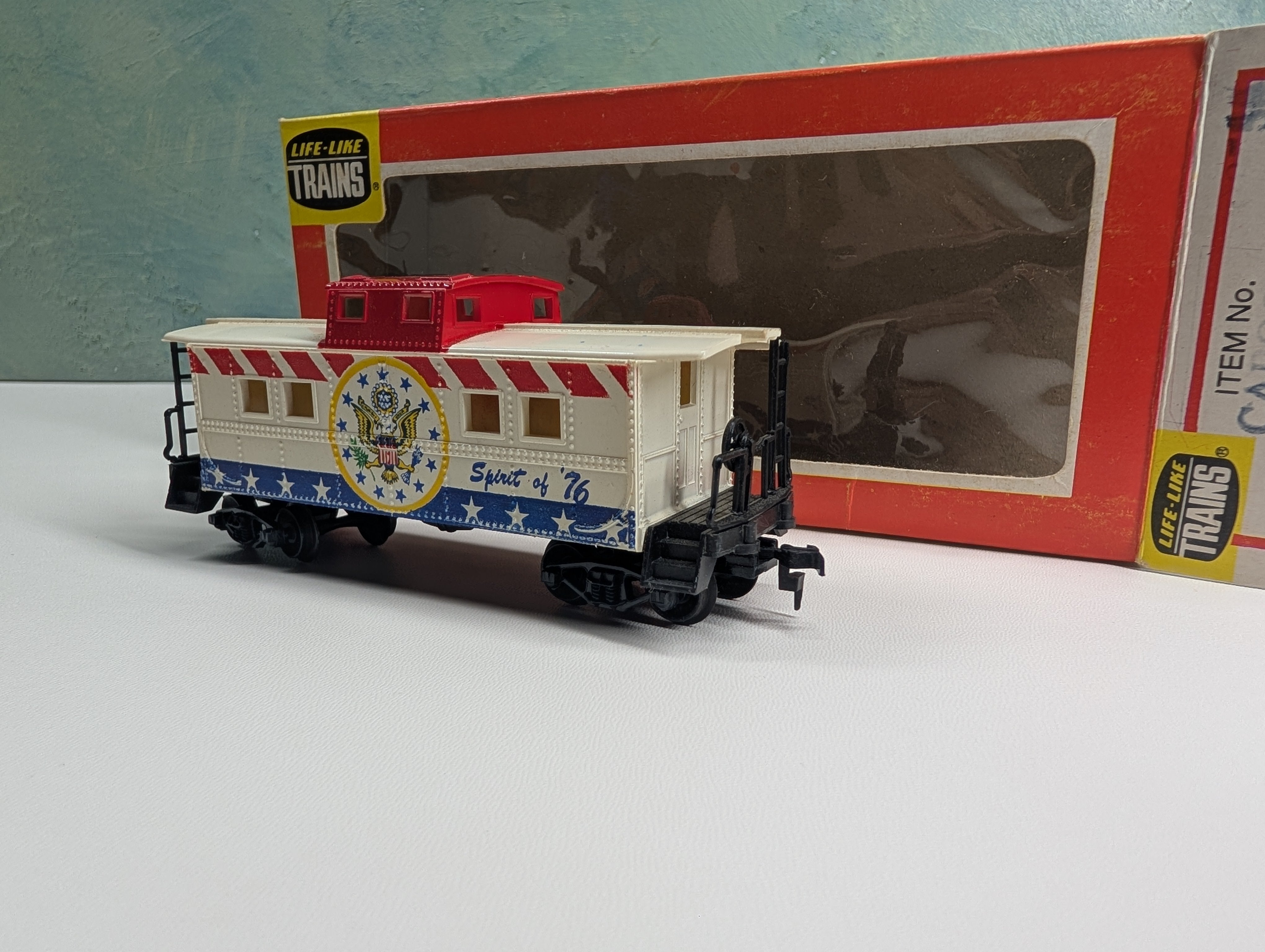 USED Life-Like HO Scale Spirit of '76 Caboose