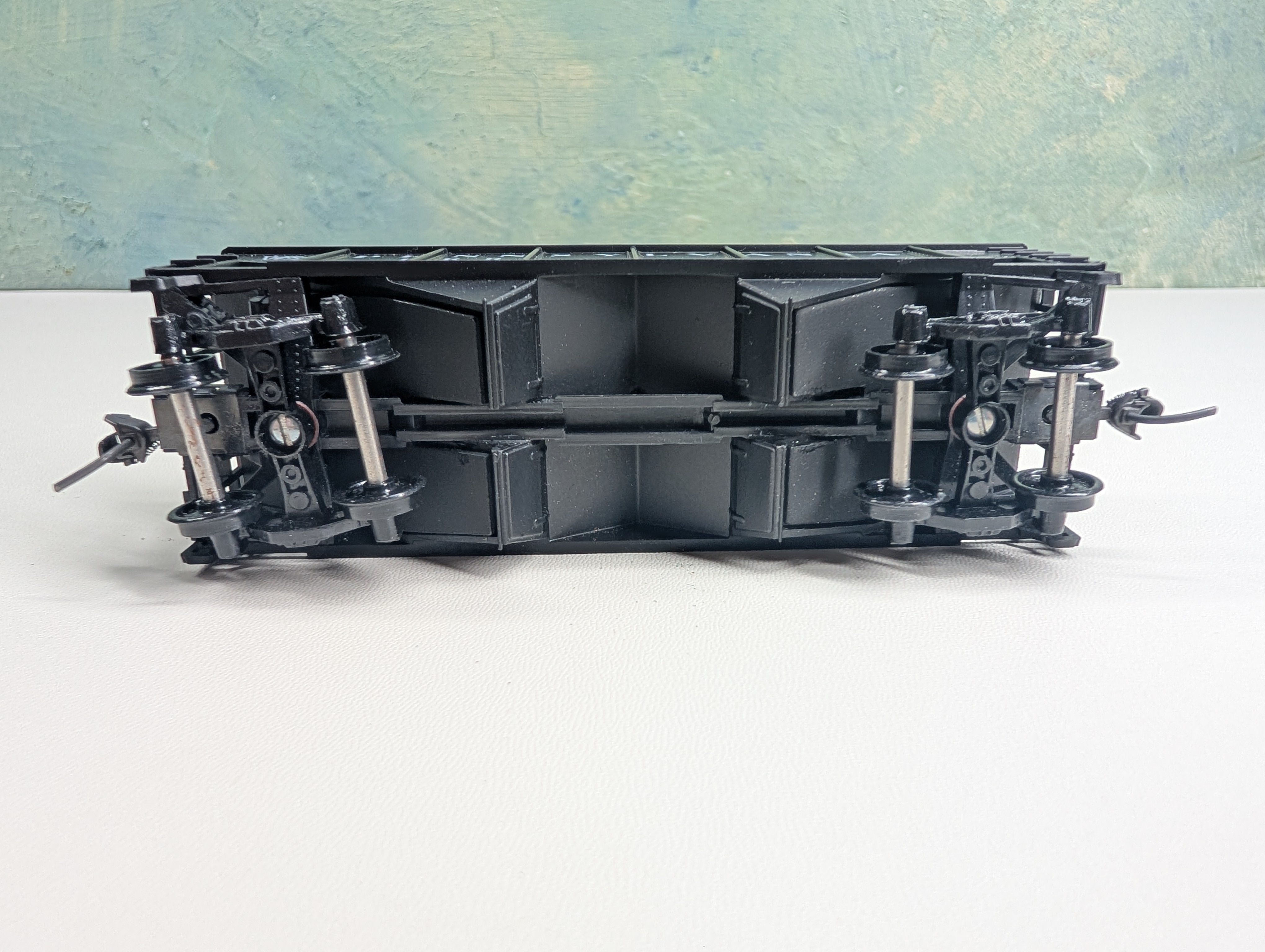 USED Athearn HO Scale 2 Bay Open Hopper w/ Coal Load Pennsylvania PRR #220304 3rd Rail Graphics Custom