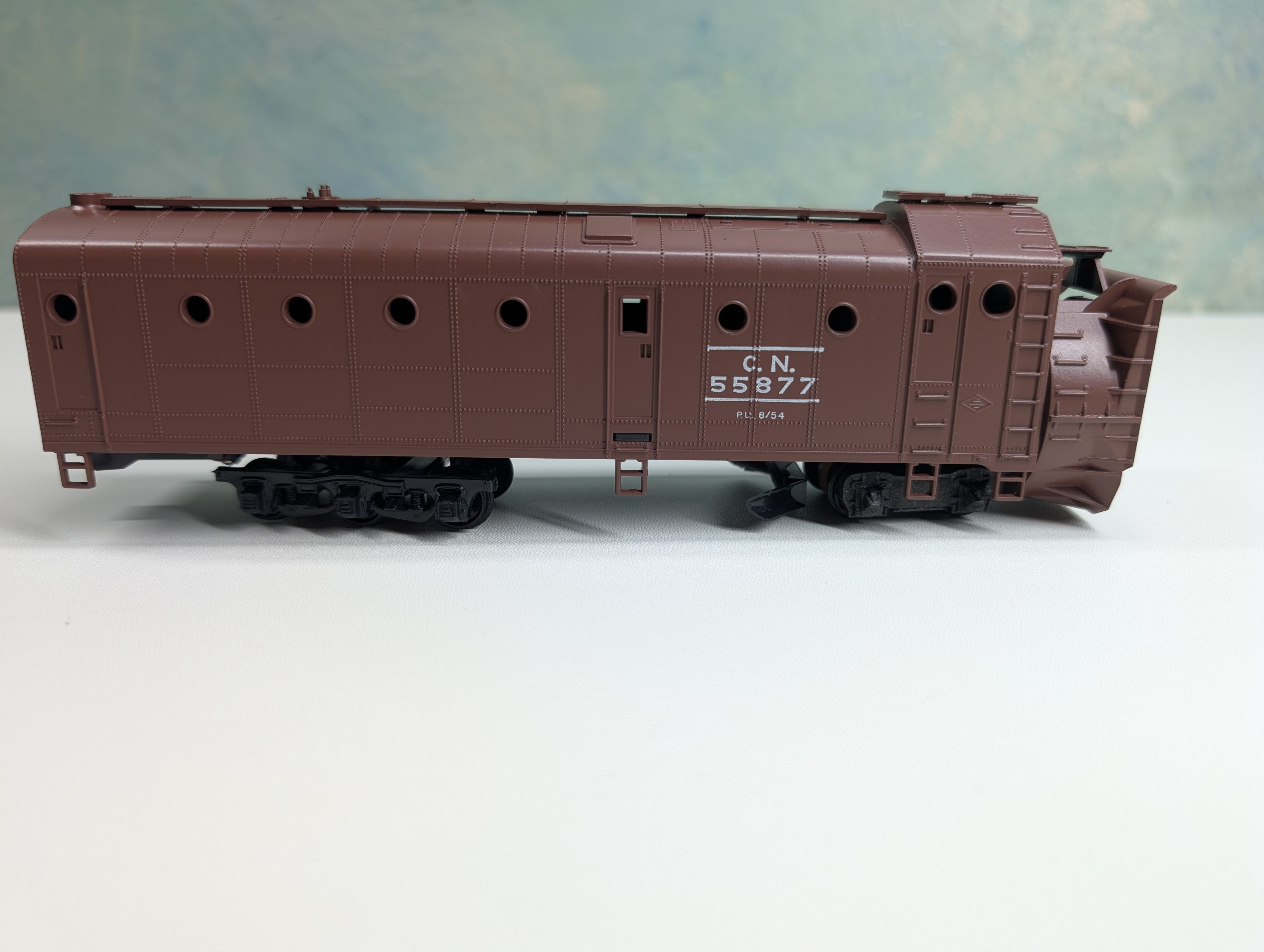 USED Athearn HO Scale Rotary Snow Plow Canadian National CN #55877