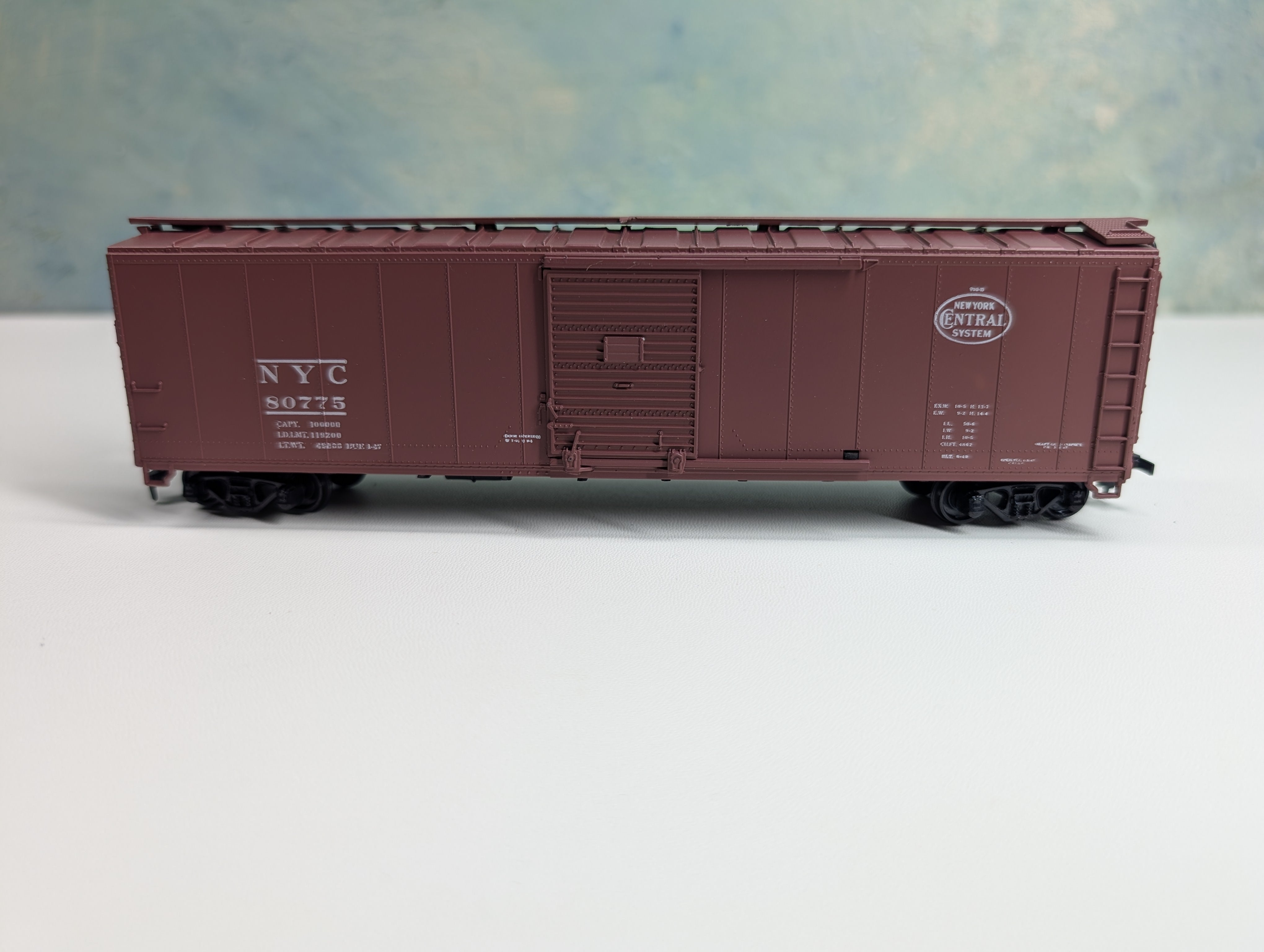 USED Athearn HO Scale 50' Box Car New York Central NYC #80775