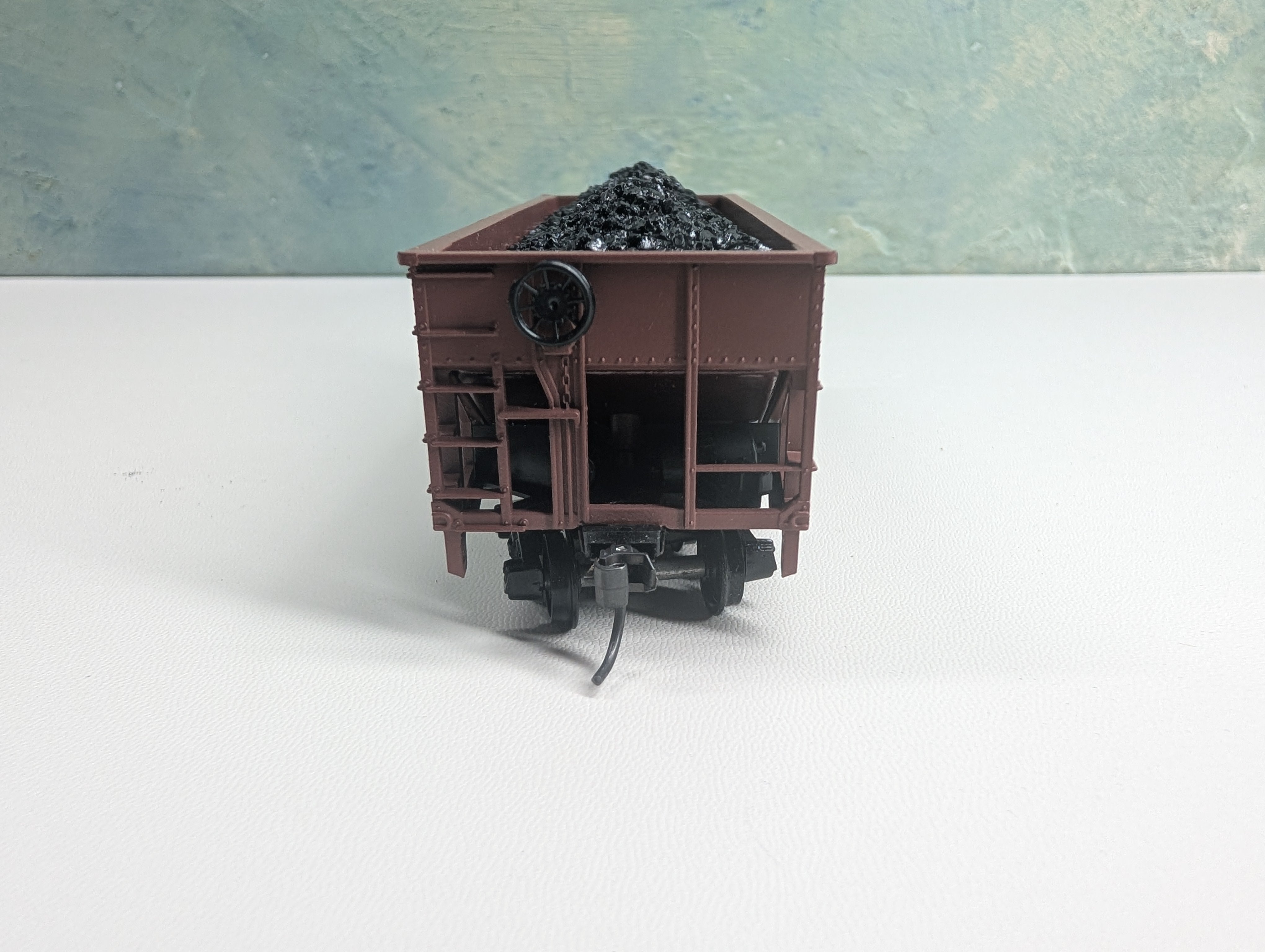 USED Athearn HO Scale H31 Hopper w/ Coal Load Pennsylvania PRR #222670 3rd Rail Graphics Custom