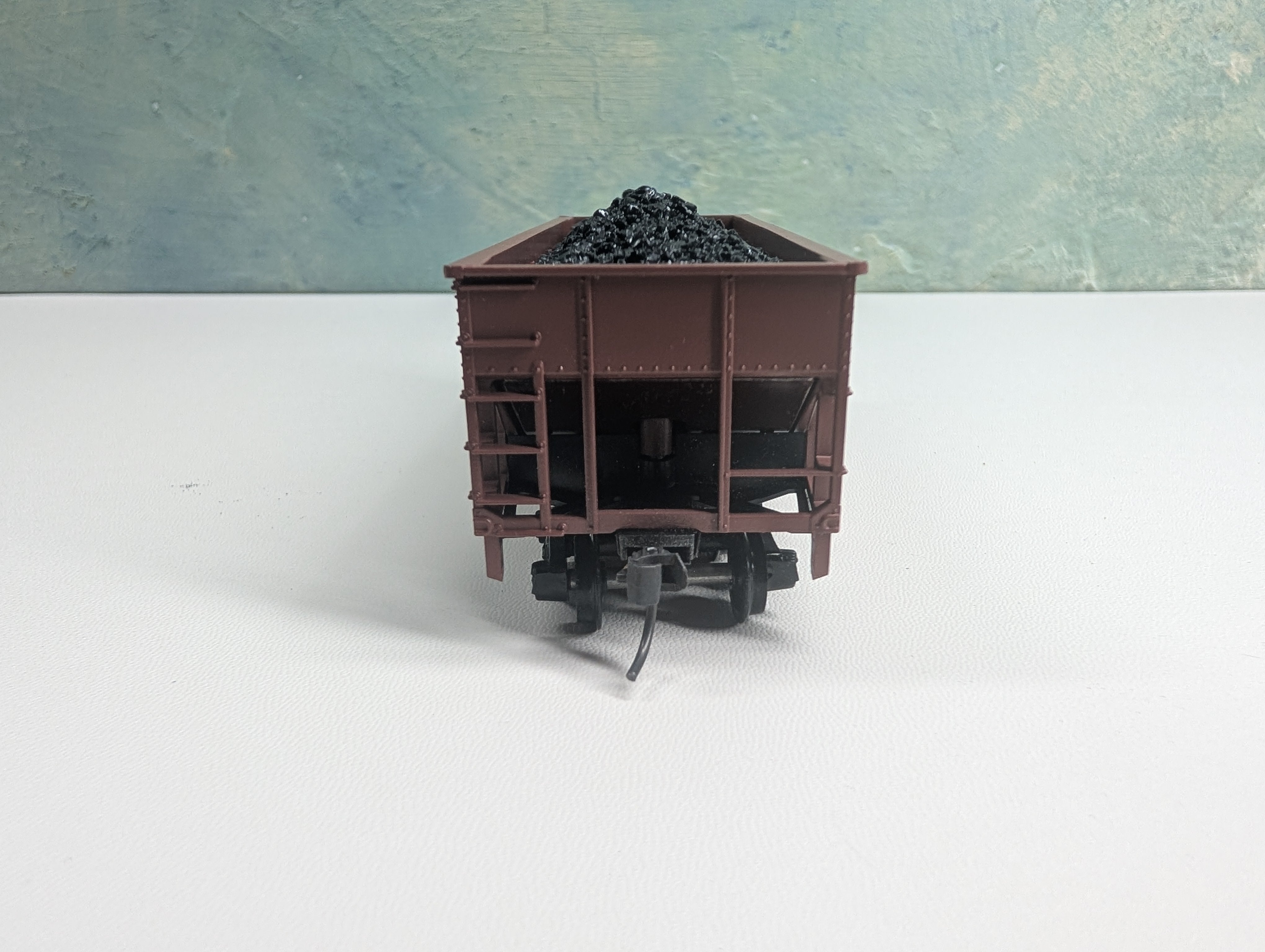USED Athearn HO Scale H31 Hopper w/ Coal Load Pennsylvania PRR #222670 3rd Rail Graphics Custom