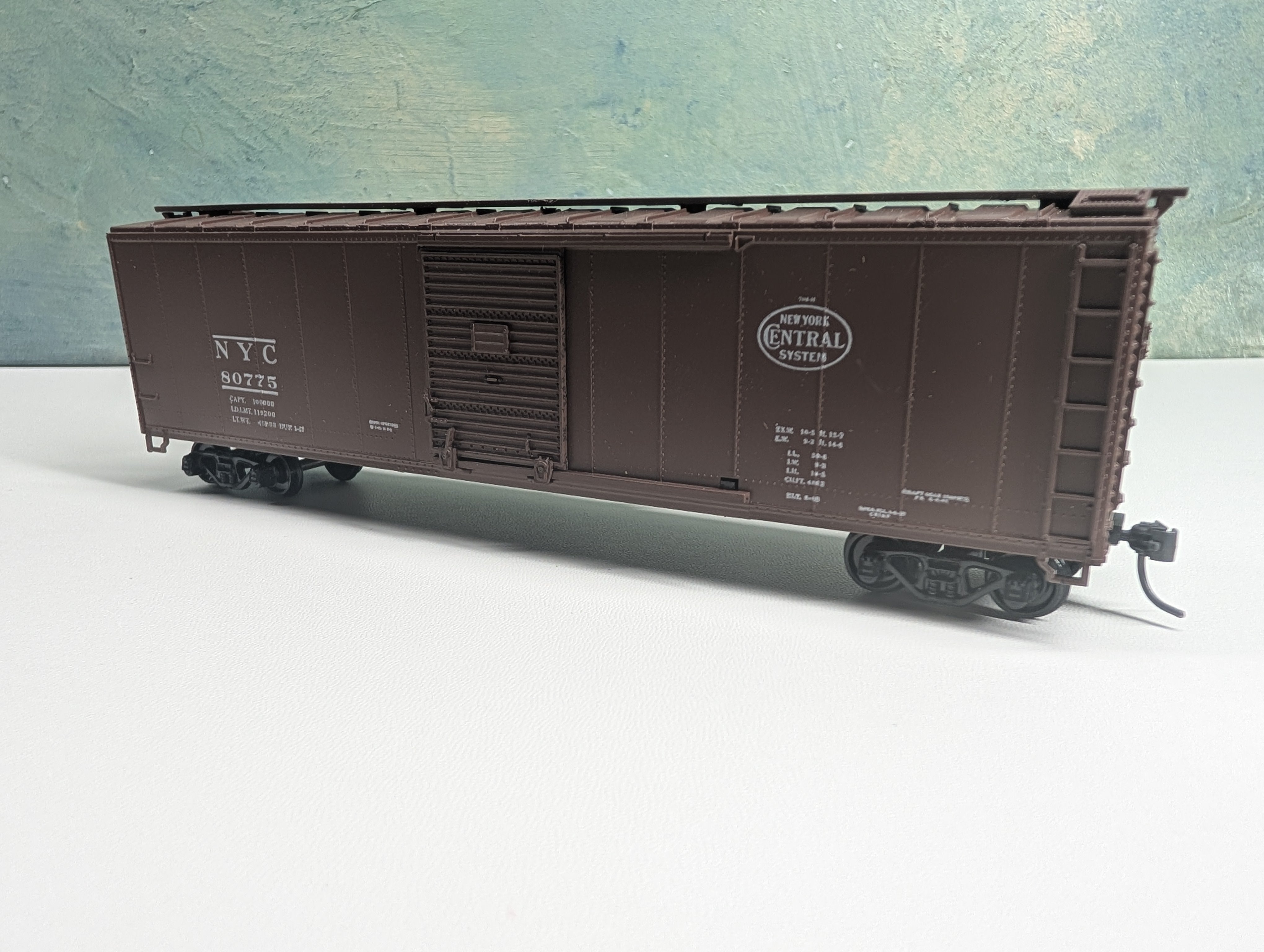 USED Athearn HO Scale 50' Box Car New York Central NYC #80775