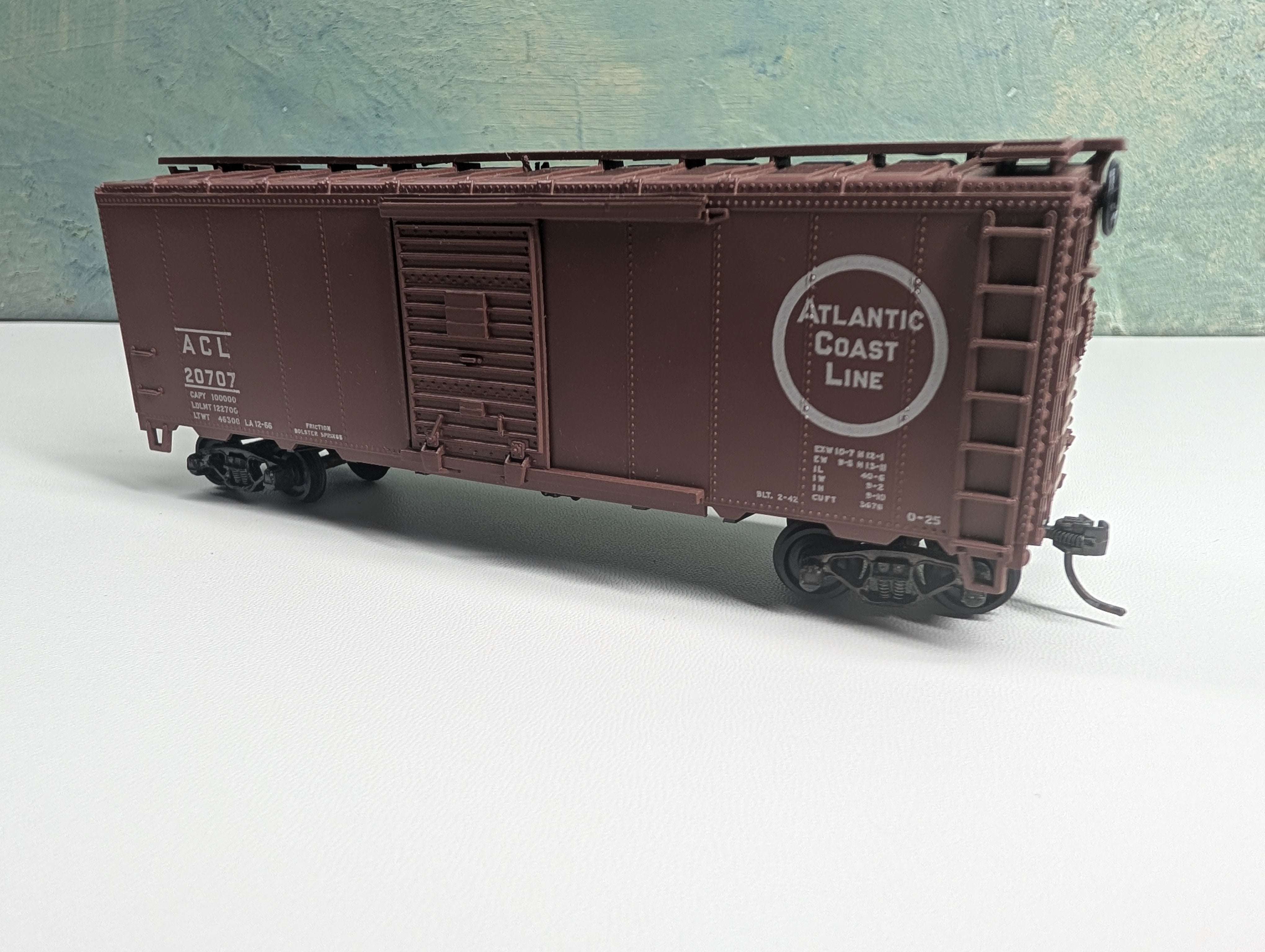 USED Athearn HO Scale 40' Box Car Atlantic Coast Line ACL #20707